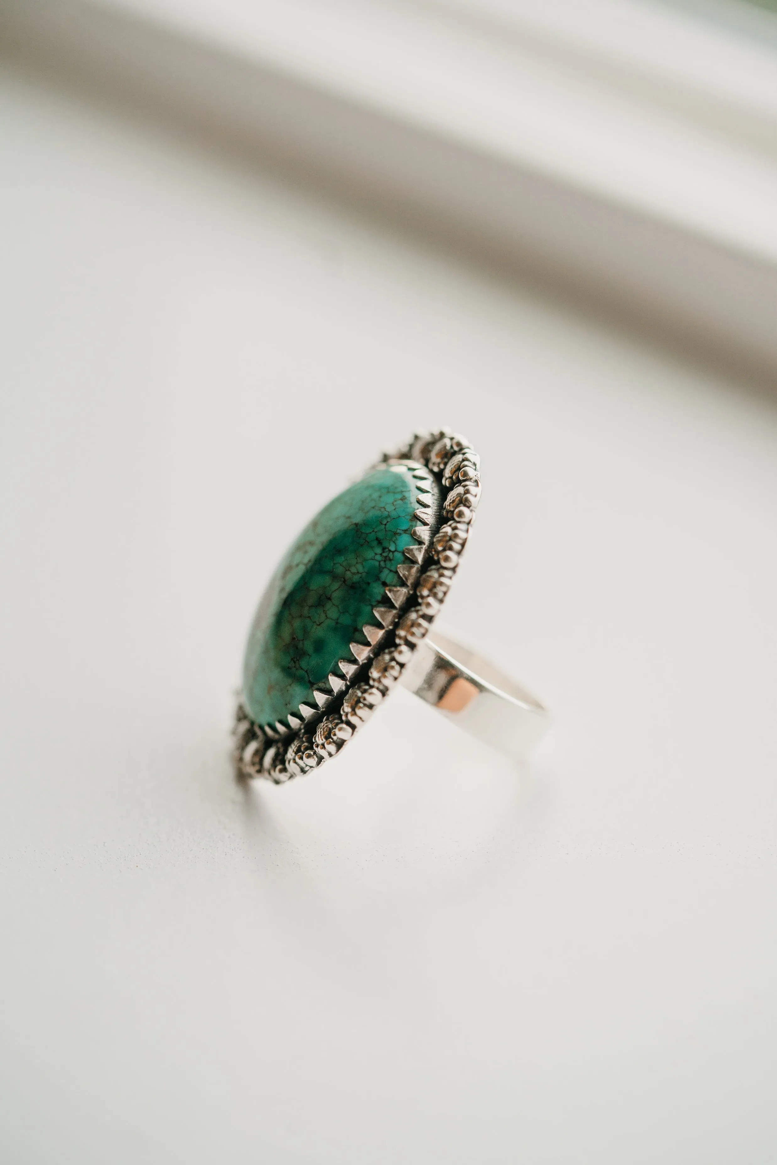 Emilio Ring | Turquoise sold by Goldie Lew product image thumbnail 3