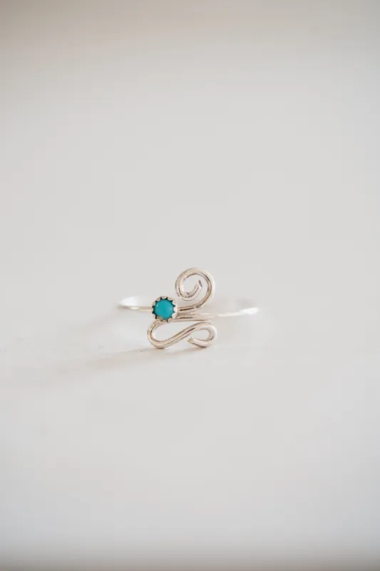 Arden Ring | Turquoise sold by Goldie Lew