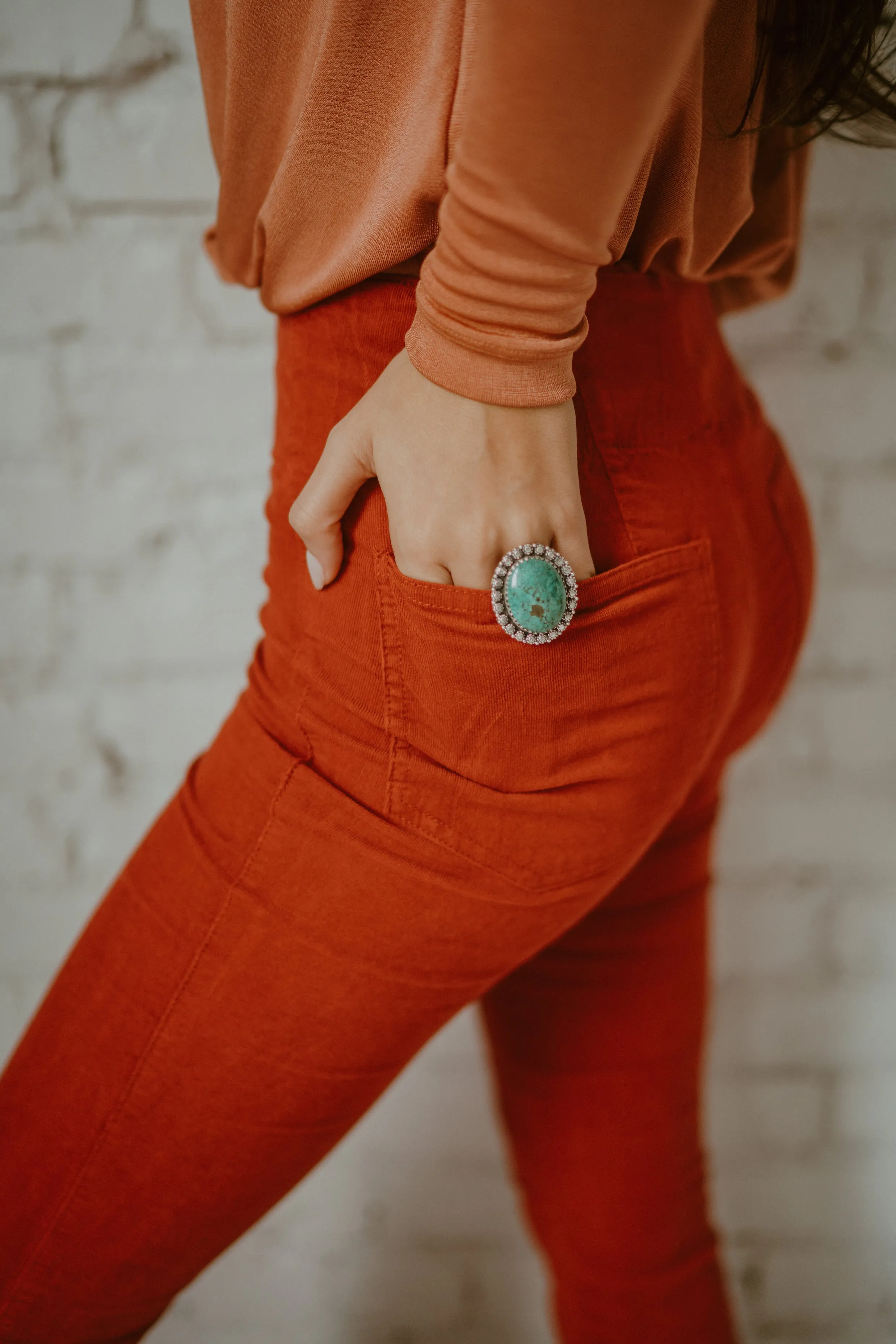 Emilio Ring | Turquoise sold by Goldie Lew product image thumbnail 5
