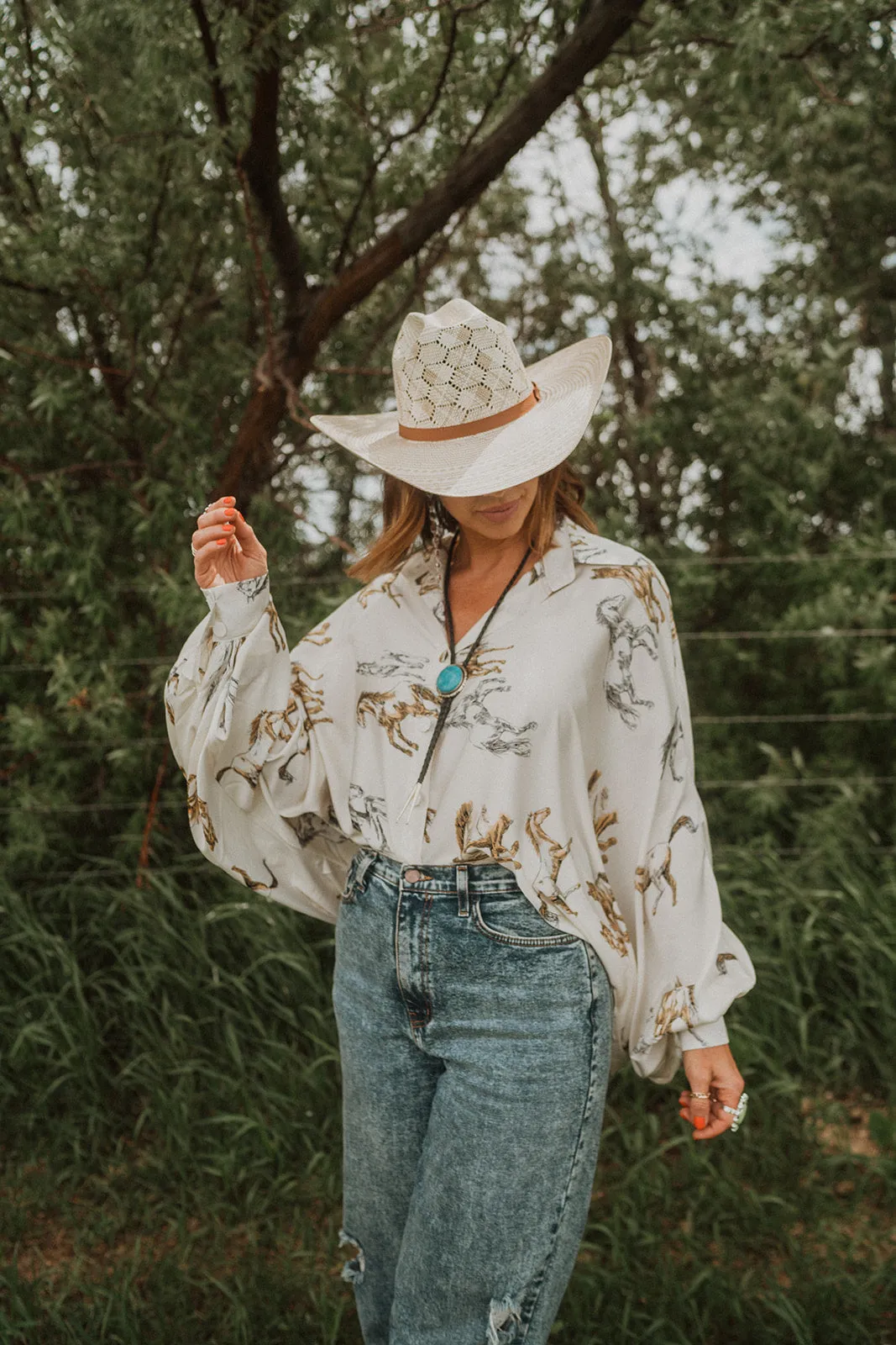 Betsy Straw Hat sold by Goldie Lew product image thumbnail 3