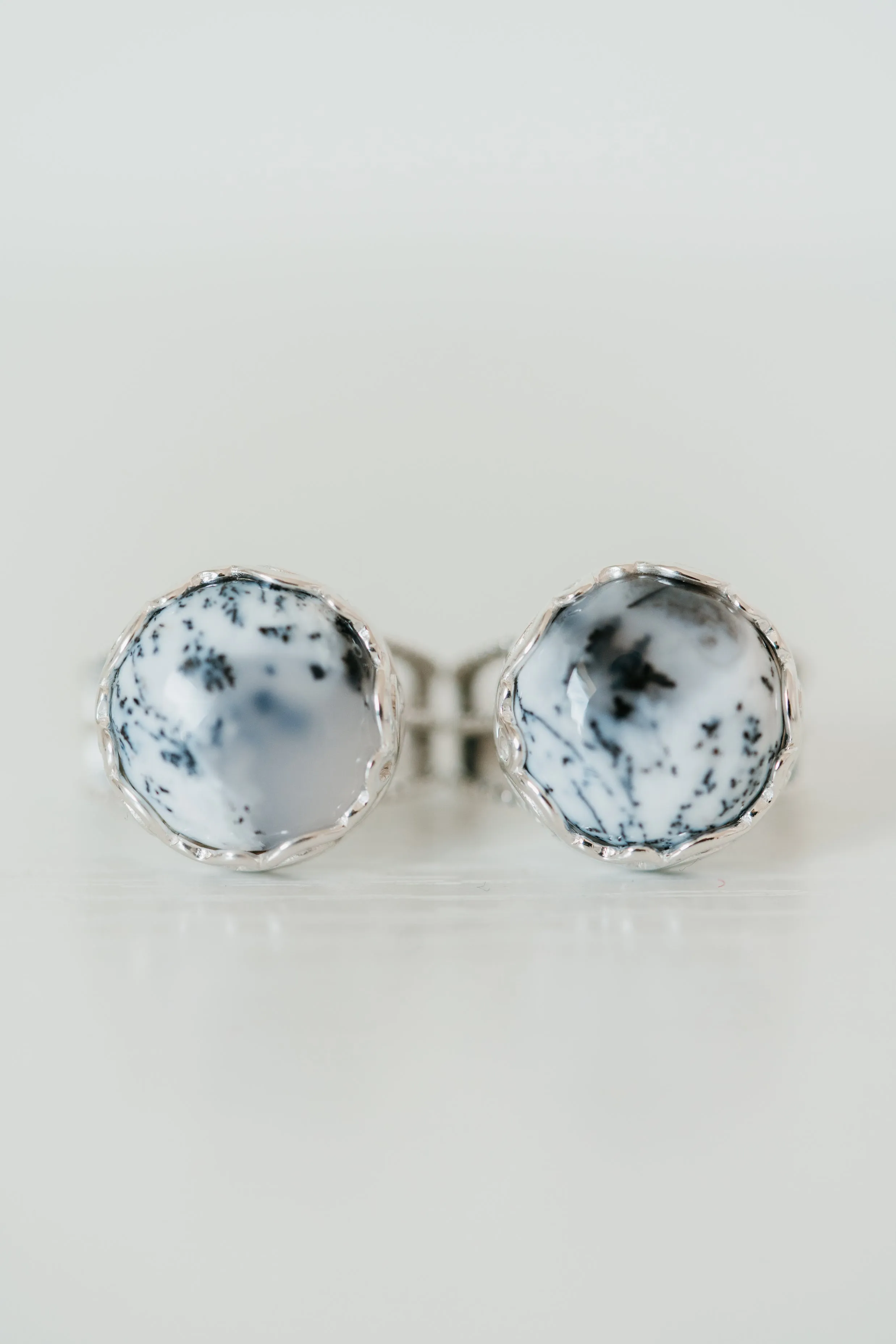 Pammy Ring | Dendritic Opal sold by Goldie Lew product image thumbnail 4