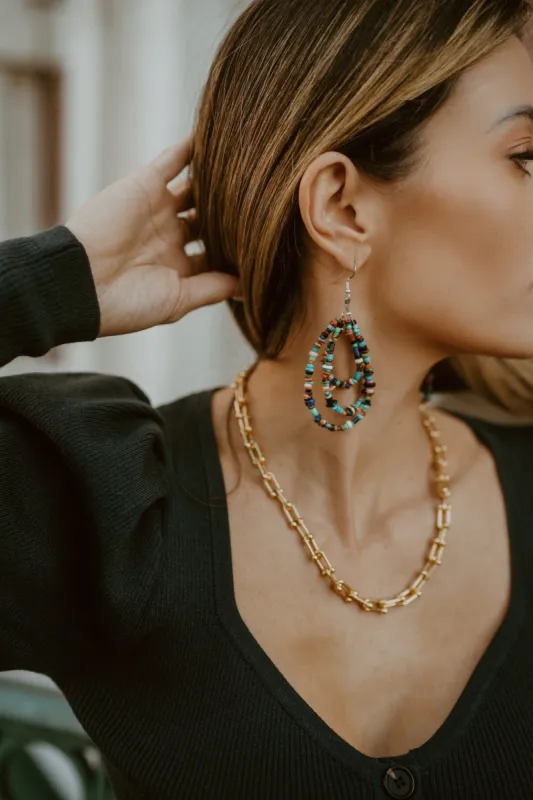 Maudey Earrings | Colorful sold by Goldie Lew