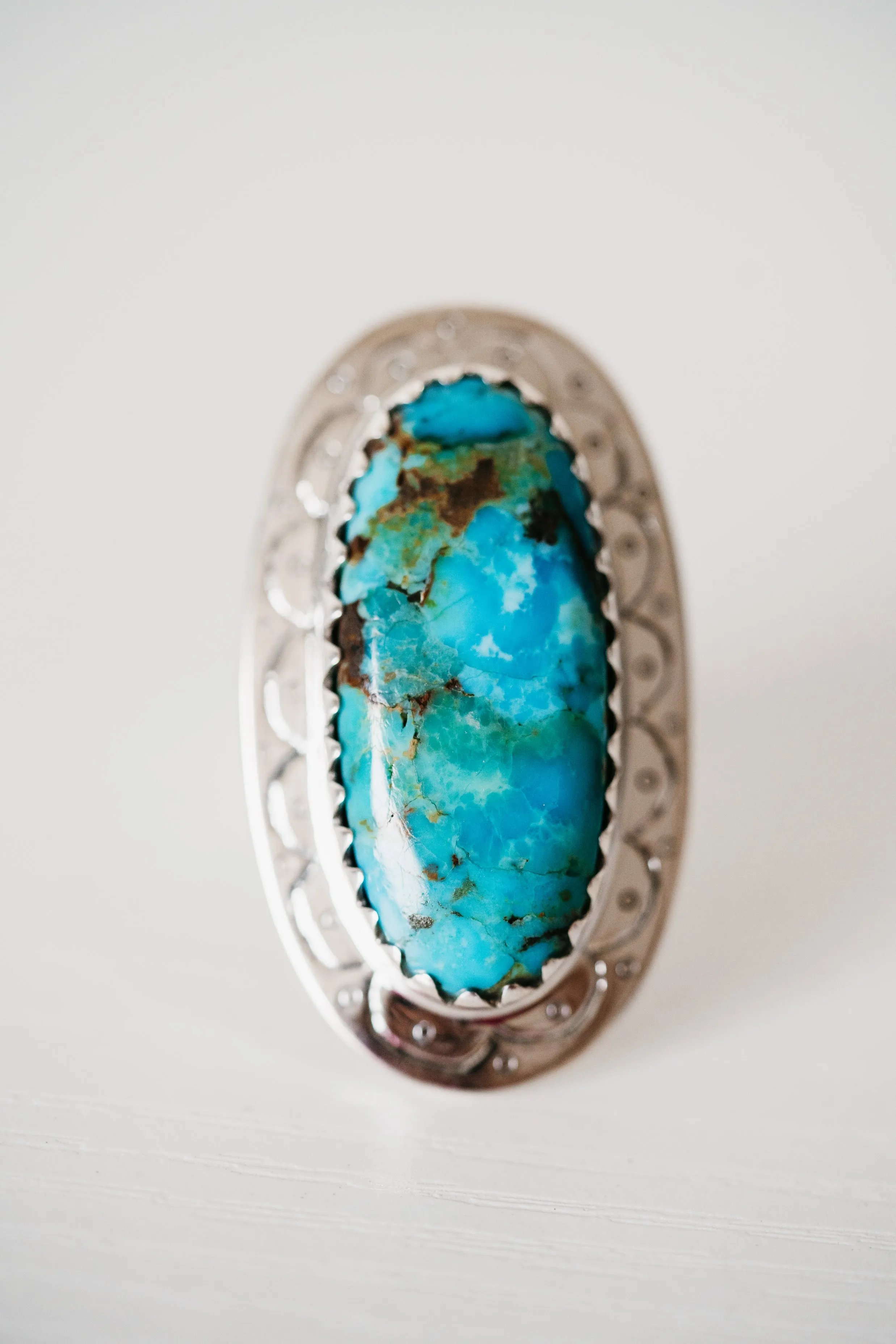 Sojourner Ring | Boulder Turquoise sold by Goldie Lew product image thumbnail 2