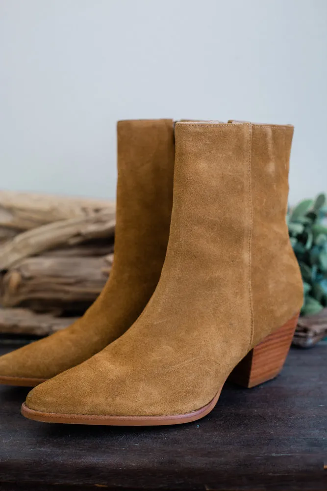 Caty Fawn Suede Boot sold by Goldie Lew
