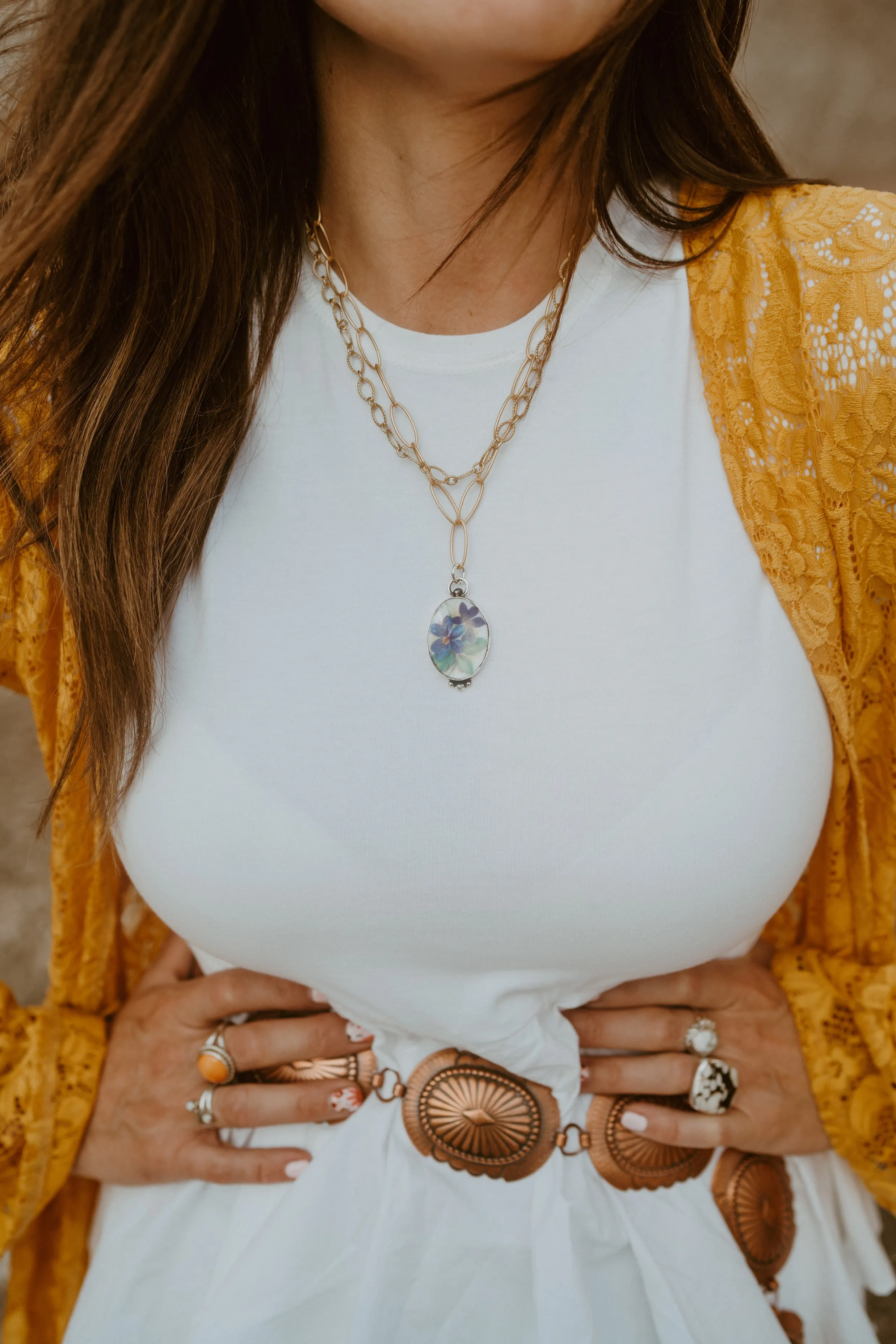 Sam Necklace | #5 sold by Goldie Lew