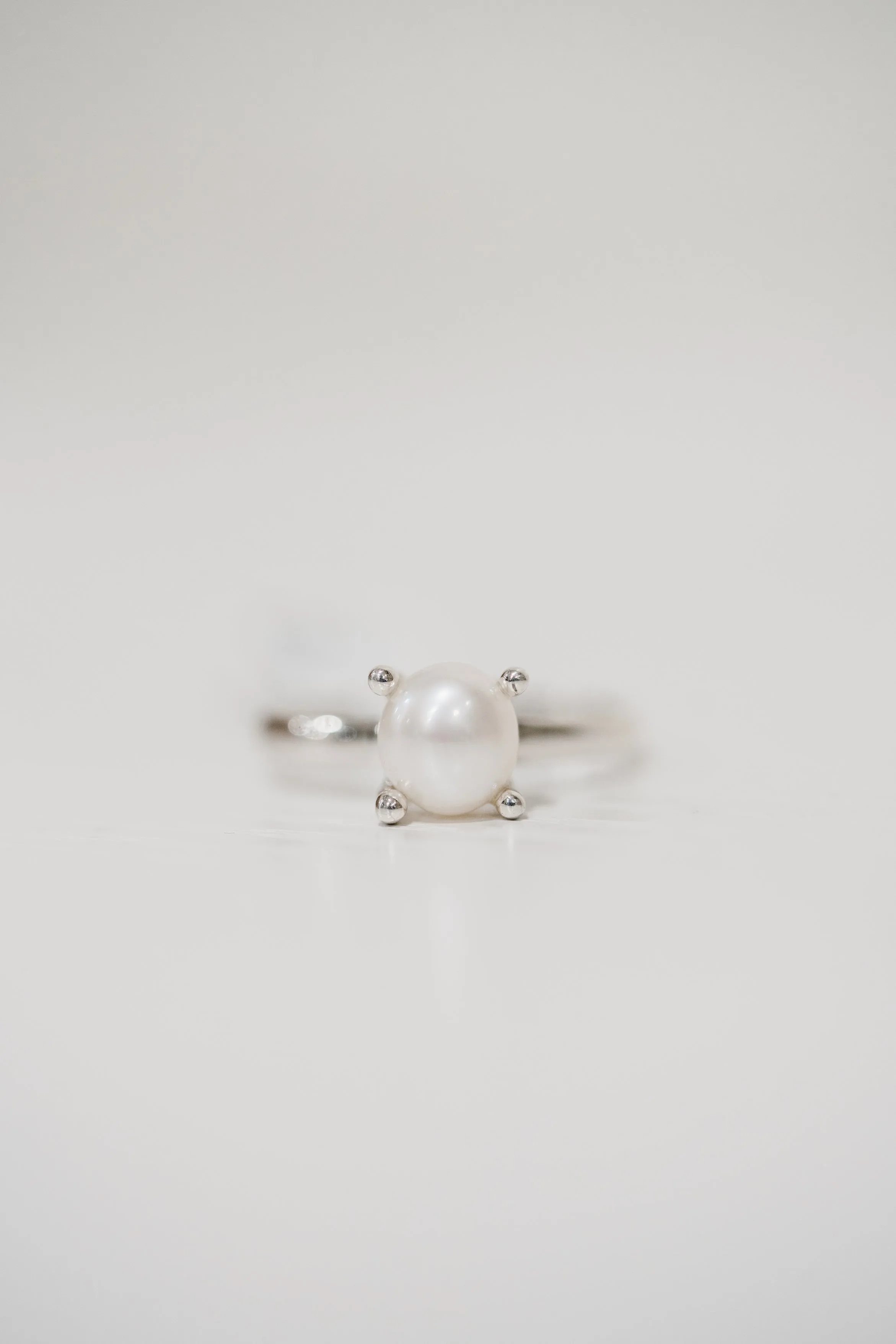 Merci Ring | Pearl sold by Goldie Lew product image thumbnail 2