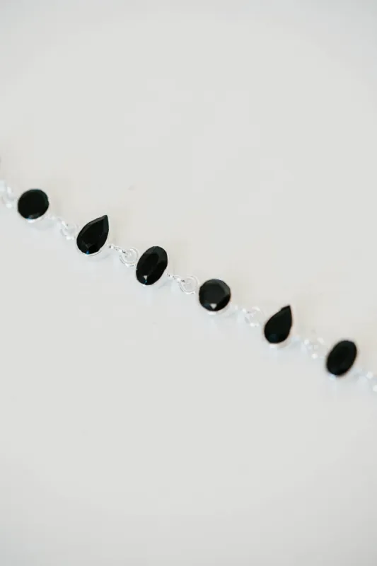 Tayja Bracelet | Black Onyx sold by Goldie Lew