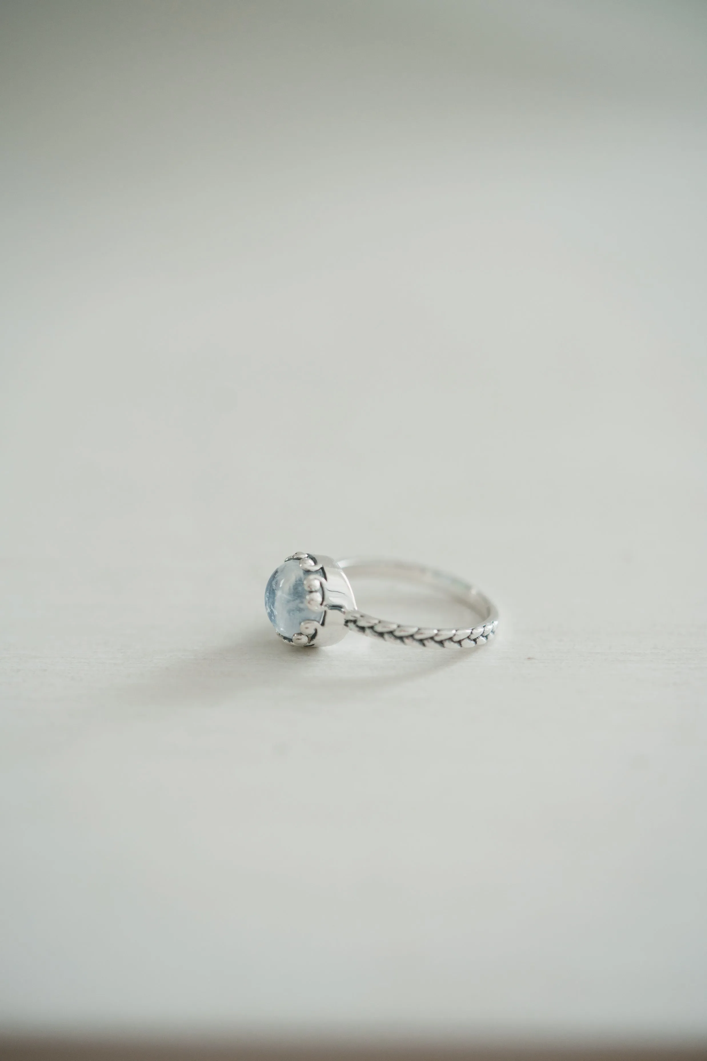 Carlo Ring | Moonstone sold by Goldie Lew product image thumbnail 2