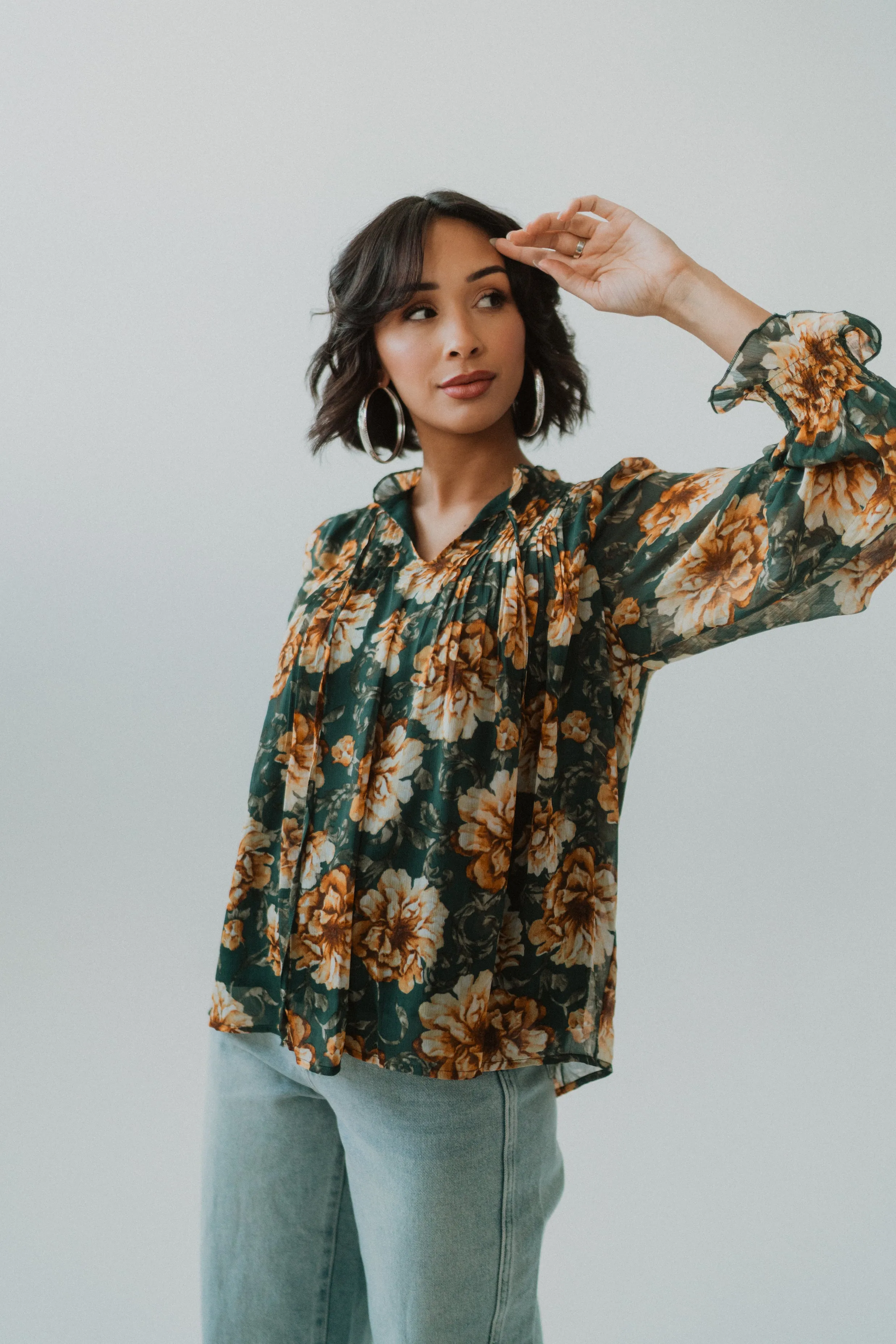 Lowell Blouse sold by Goldie Lew product image thumbnail 2