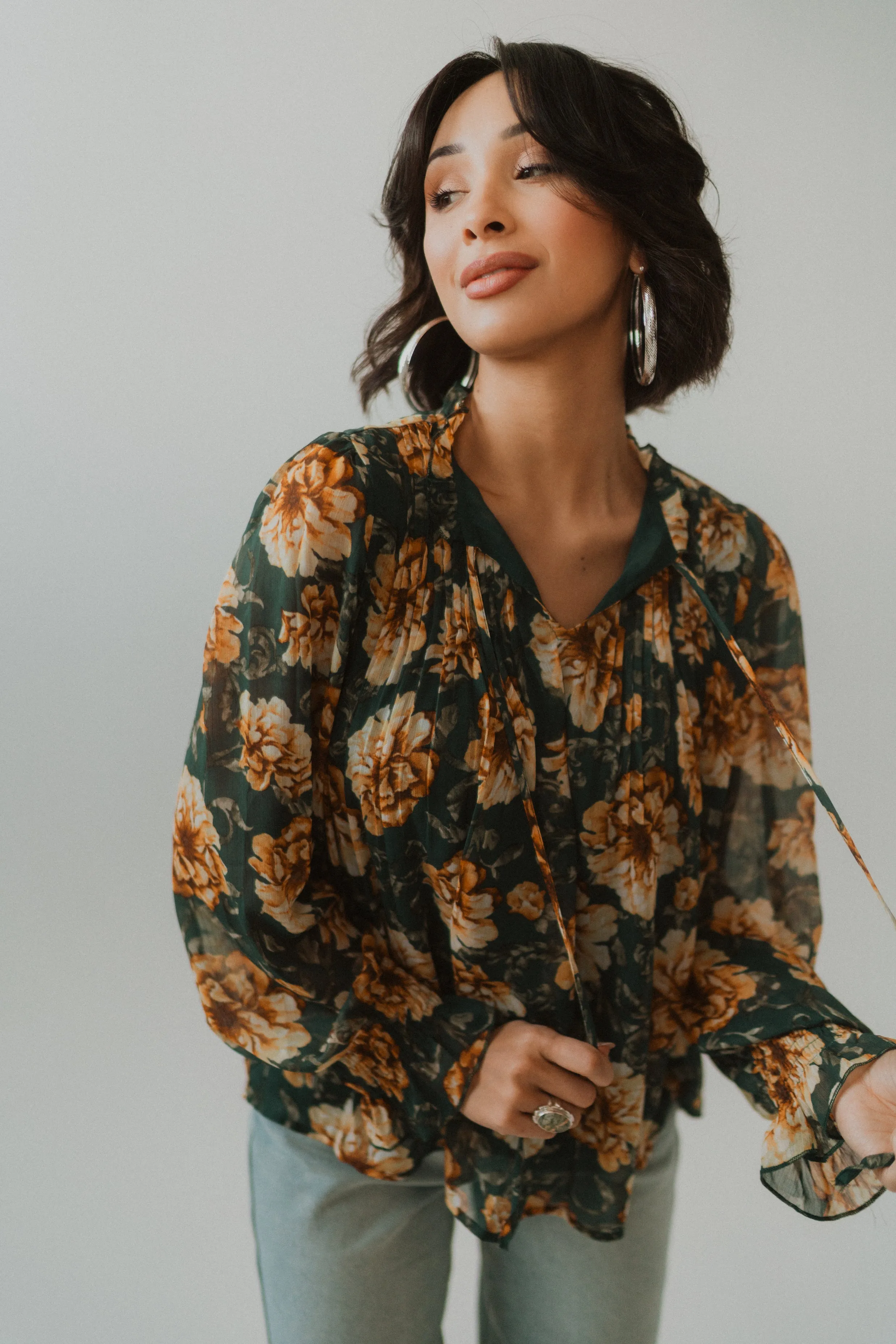 Lowell Blouse sold by Goldie Lew product image thumbnail 3