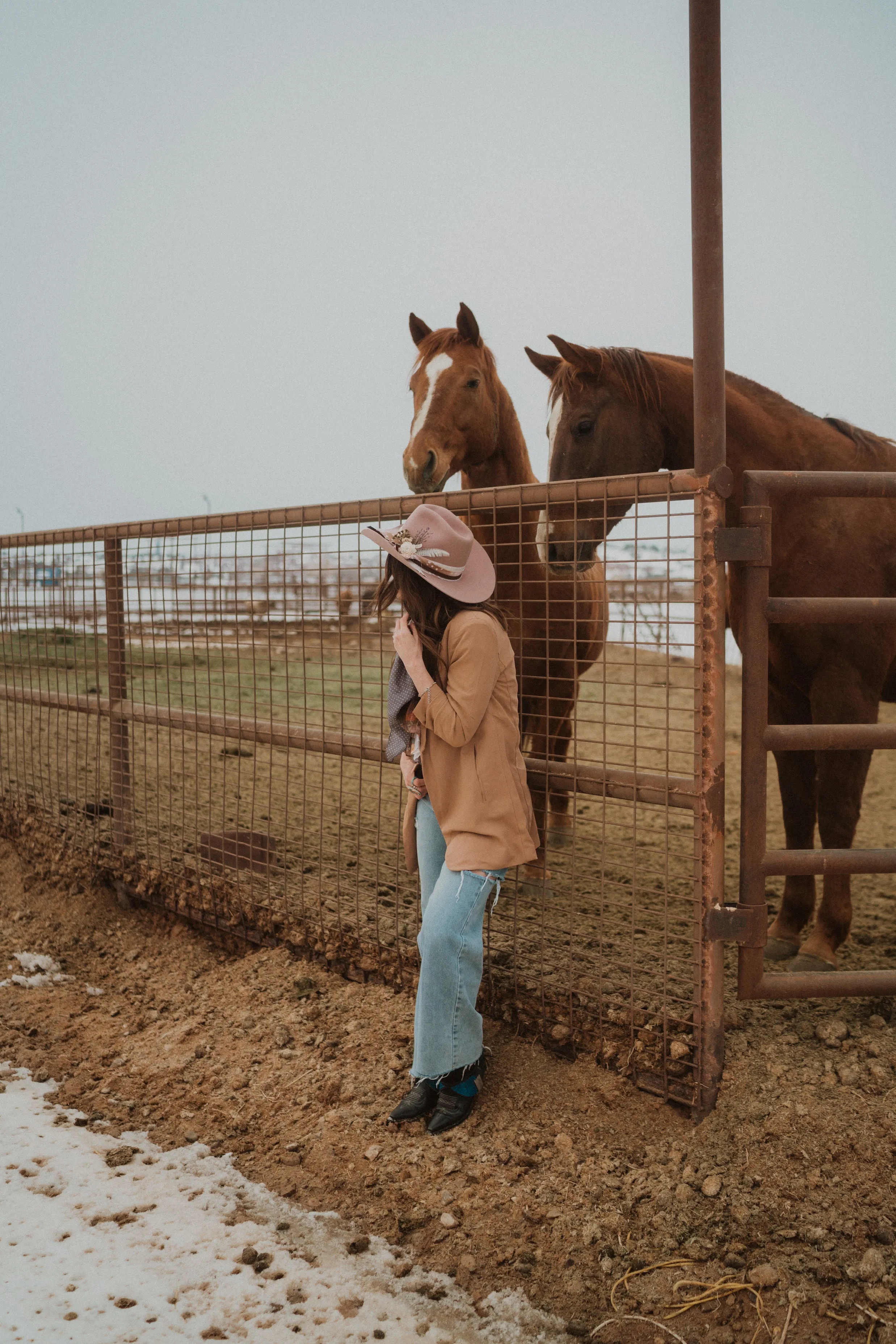 Blush Hat | Embroidered sold by Goldie Lew product image thumbnail 4
