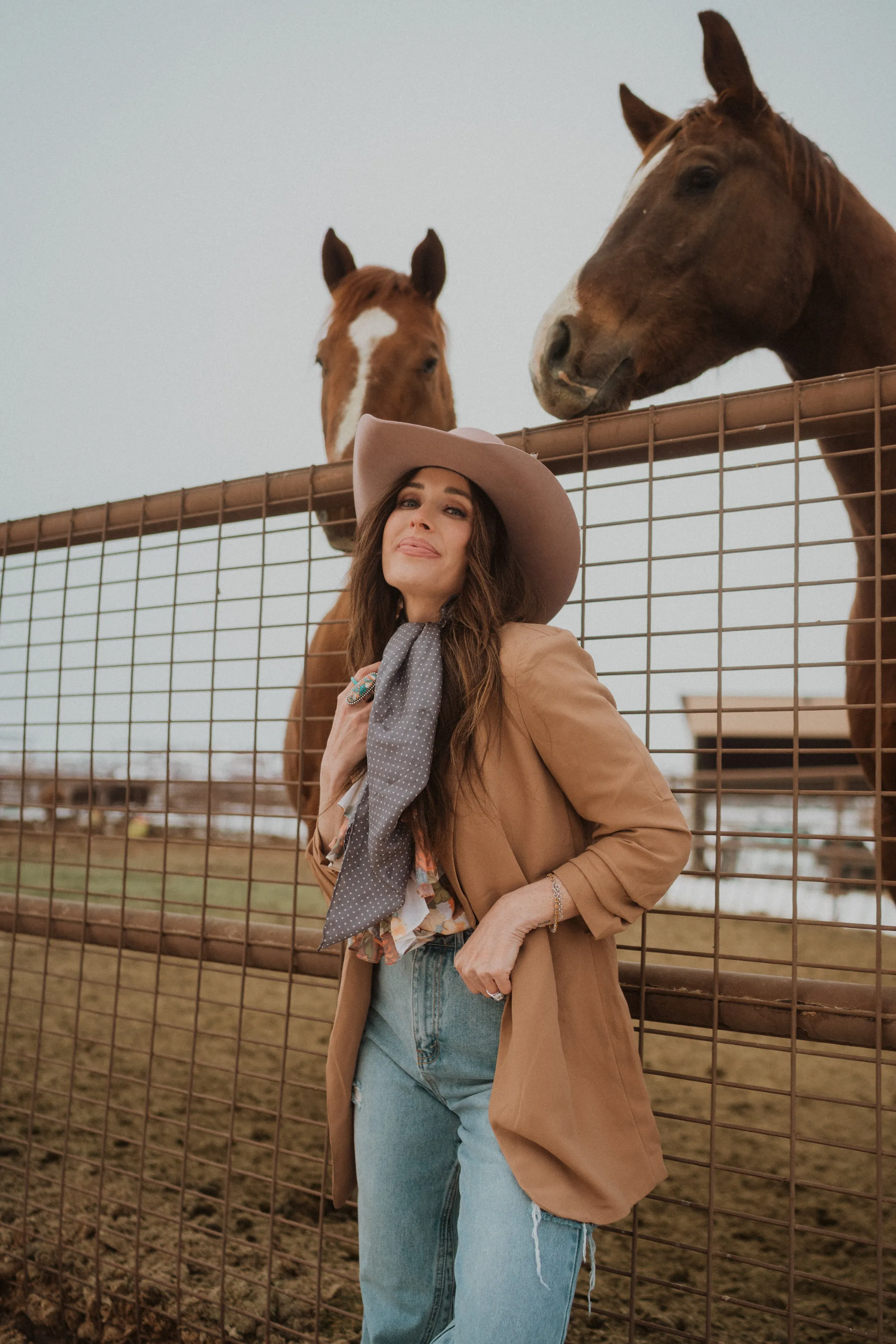 Blush Hat | Embroidered sold by Goldie Lew product image thumbnail 5
