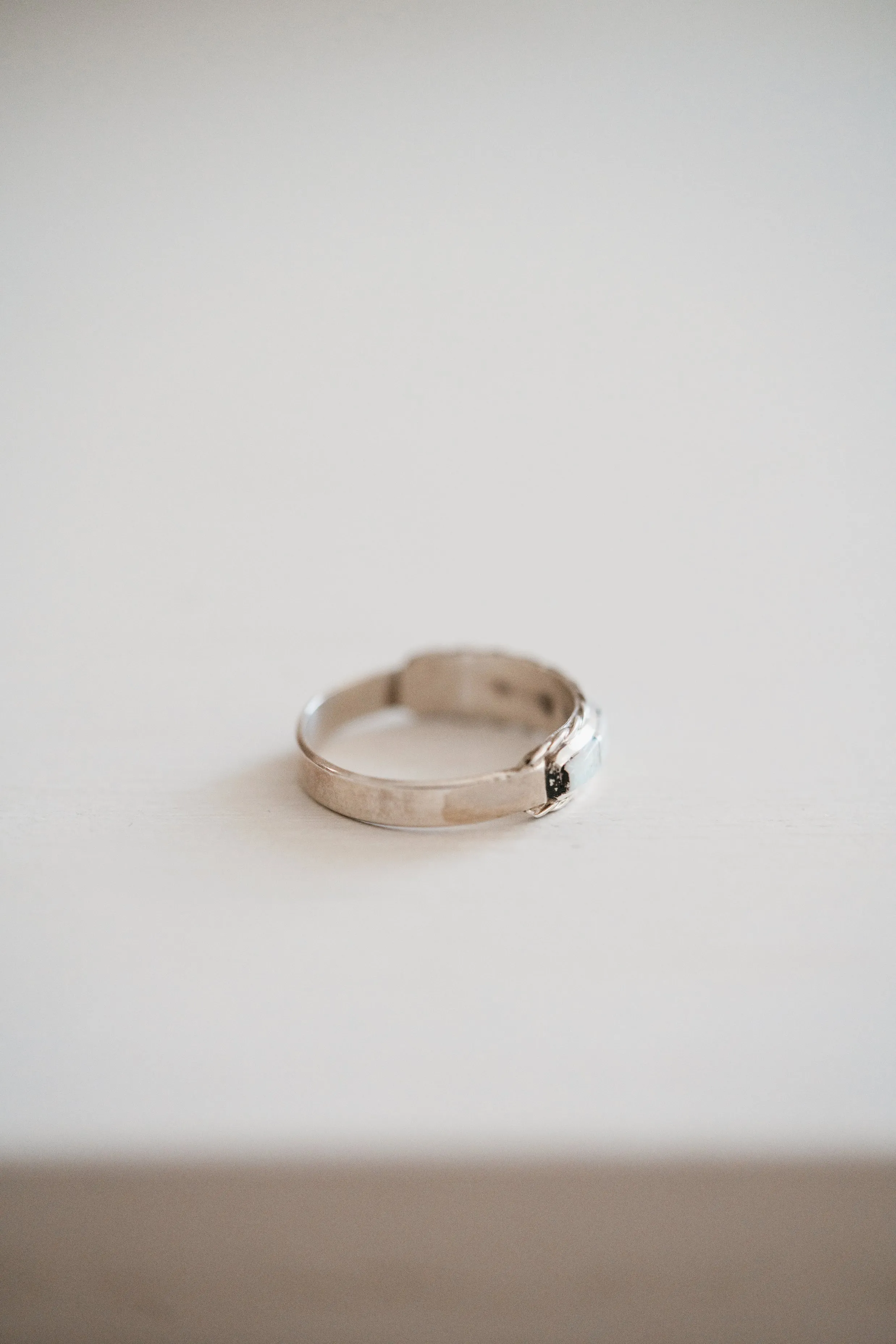 Chloe Ring | White Opal sold by Goldie Lew product image thumbnail 2
