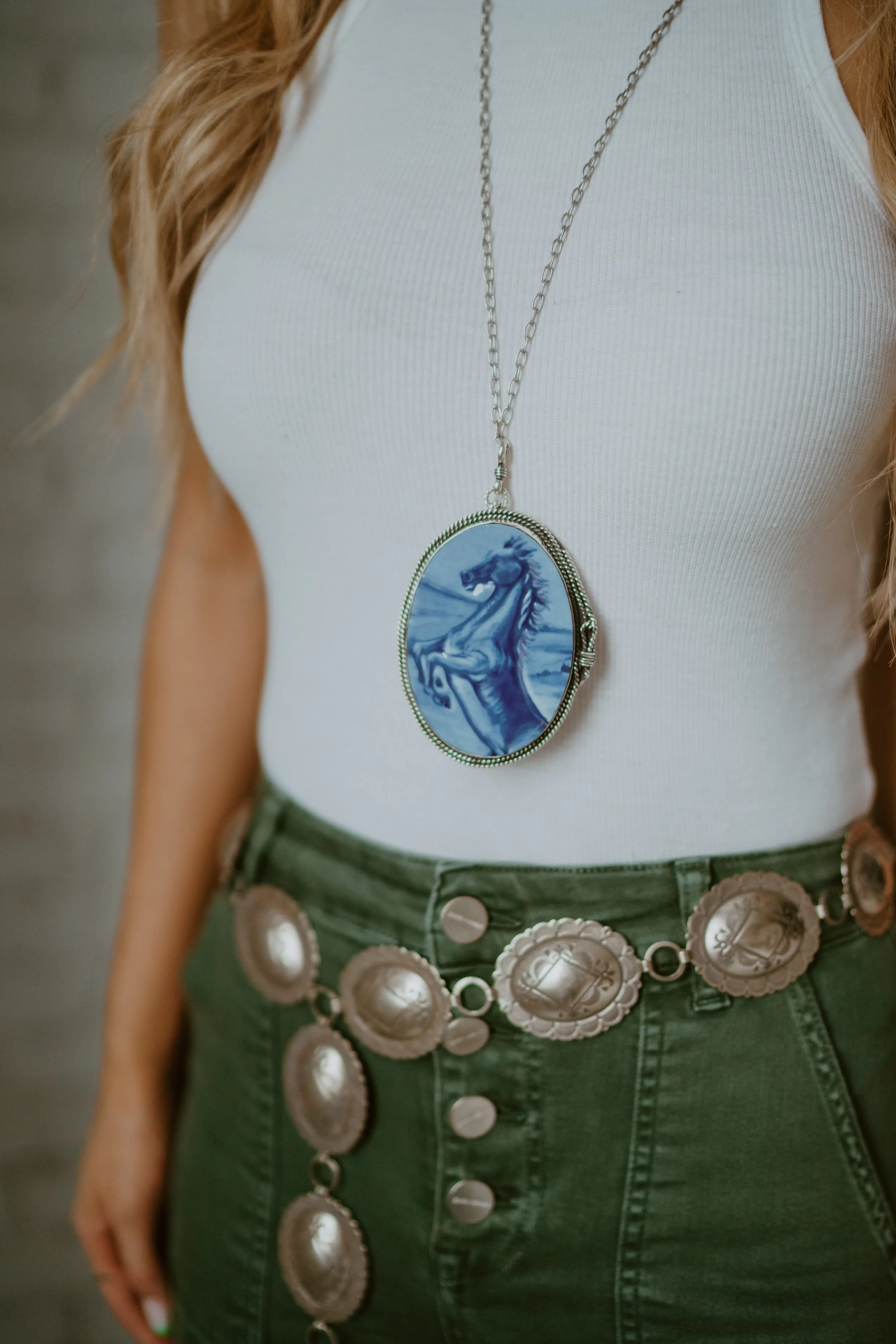 Vintage Pony Necklace Set sold by Goldie Lew product image thumbnail 4