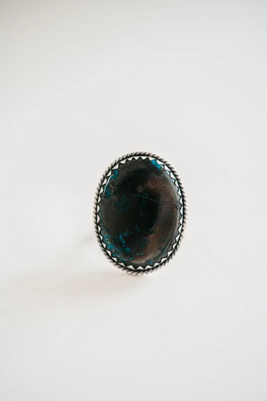 Rooney Ring | Arizona Azurite - FINAL SALE sold by Goldie Lew