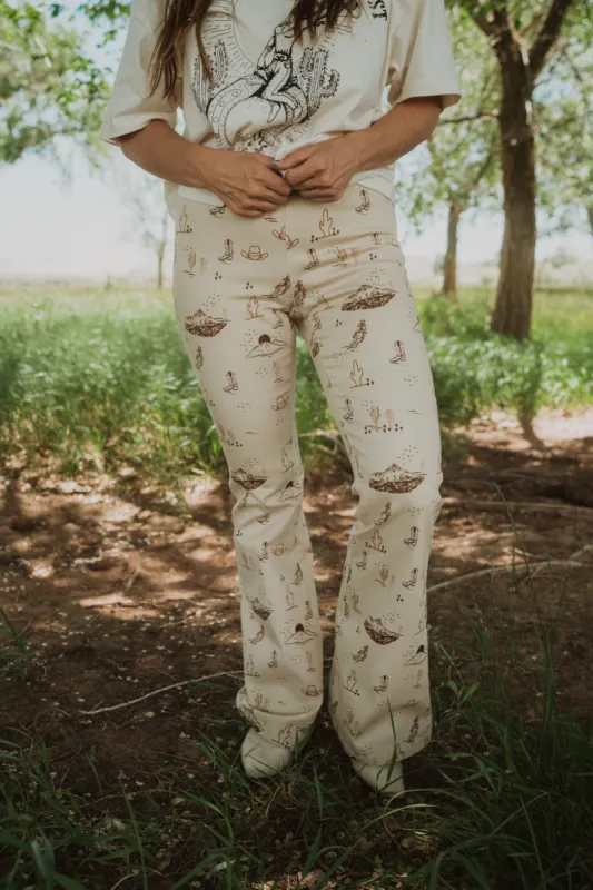 Cowboy Up Pants sold by Goldie Lew