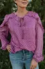 Polka Polka Dot Top sold by Goldie Lew
