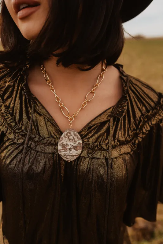 Kaley Necklace | #6 - FINAL SALE sold by Goldie Lew