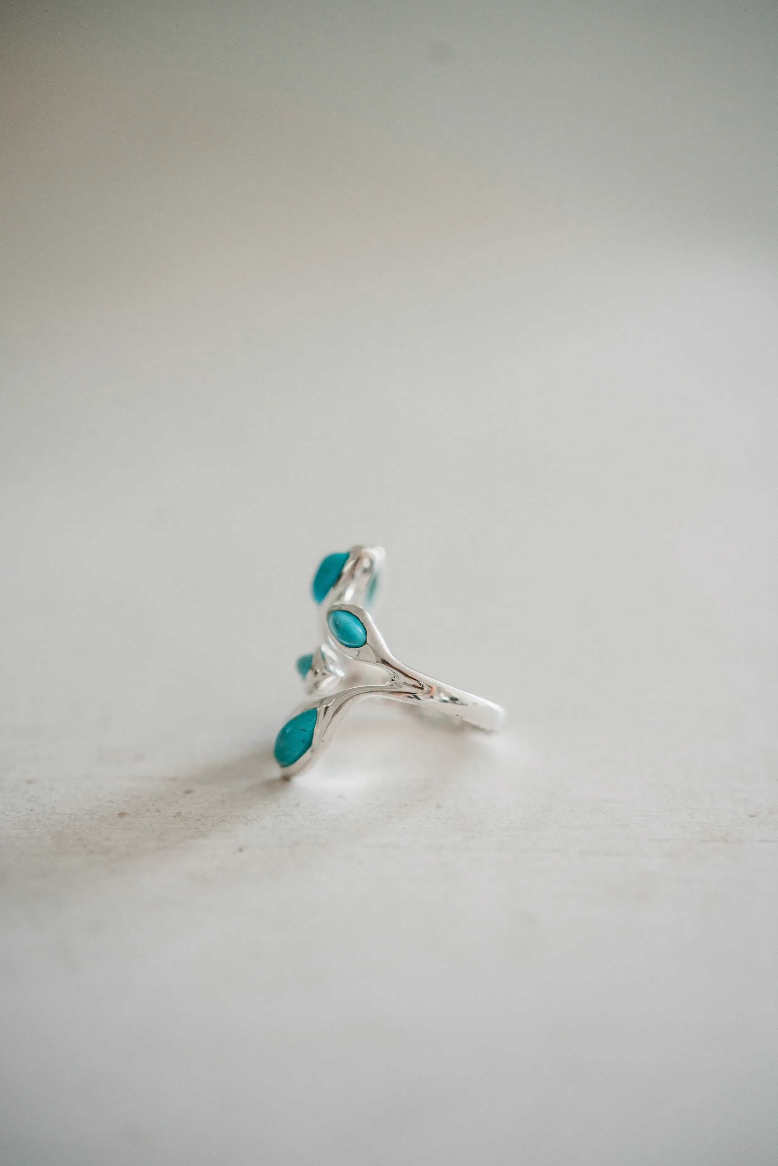 Blythe Ring | Turquoise sold by Goldie Lew product image thumbnail 2