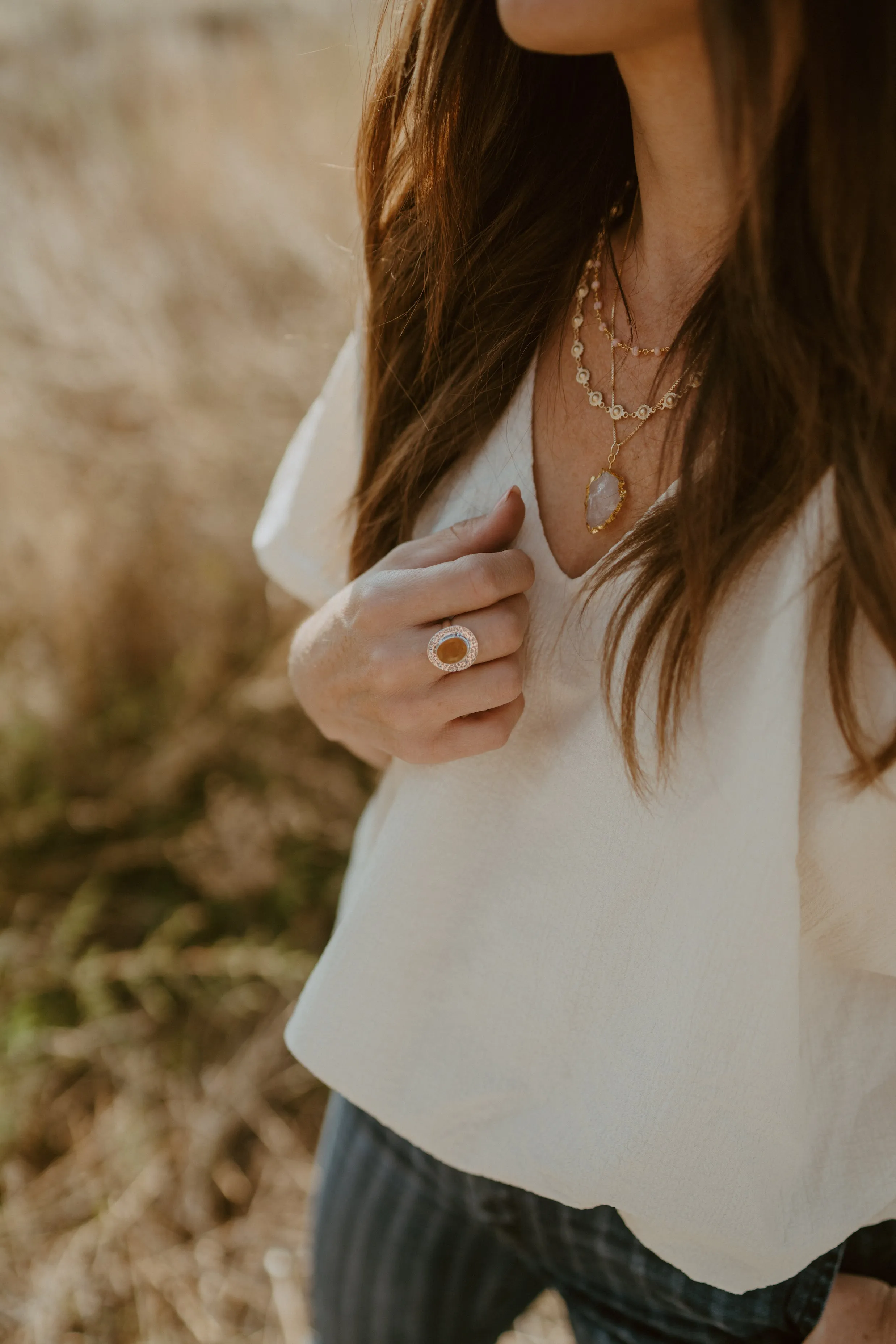 Camille Ring | Gold sold by Goldie Lew product image thumbnail 3