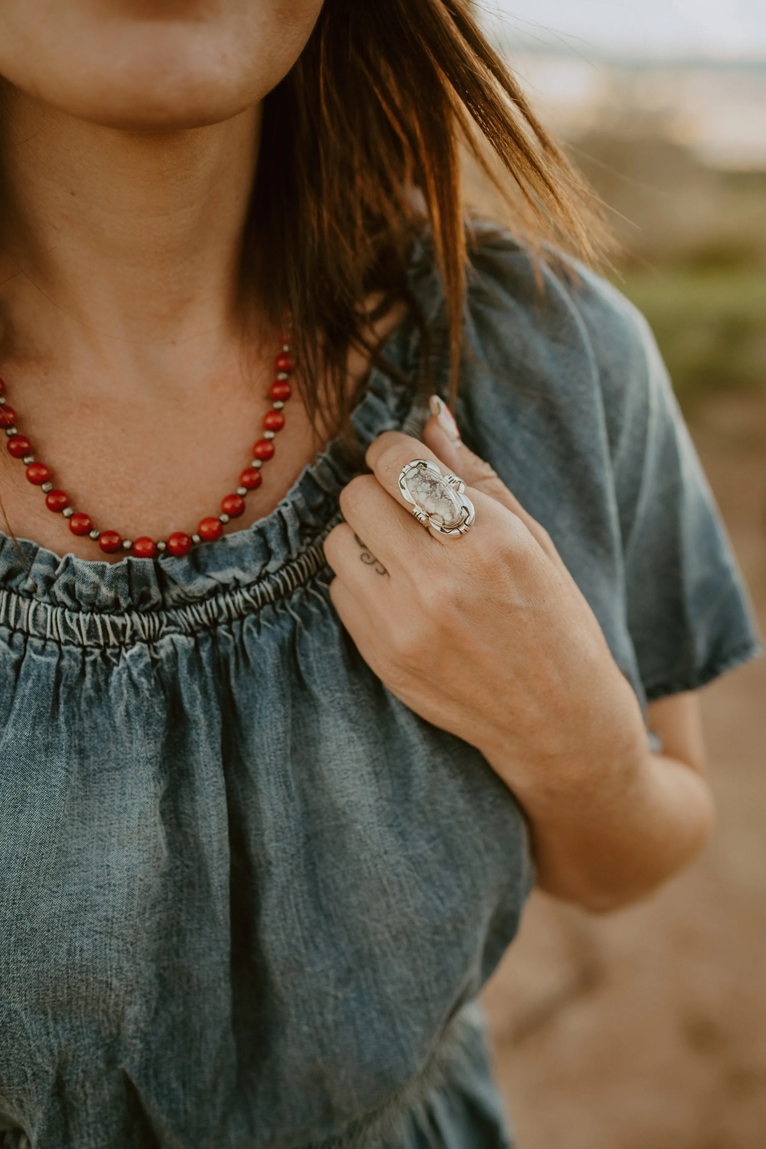 Reyna Ring | Crazy Horse sold by Goldie Lew product image thumbnail 5