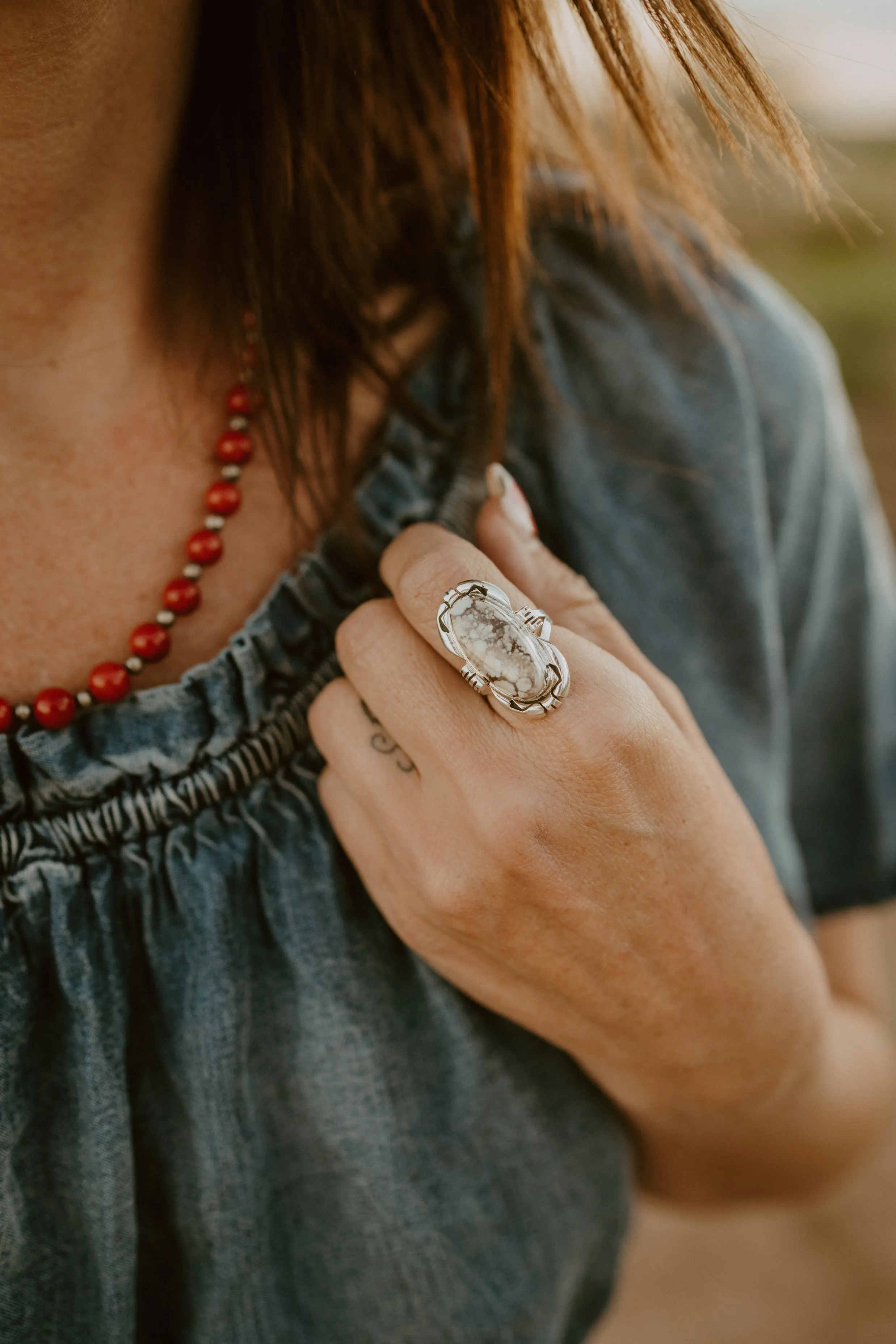 Reyna Ring | Crazy Horse sold by Goldie Lew product image thumbnail 4