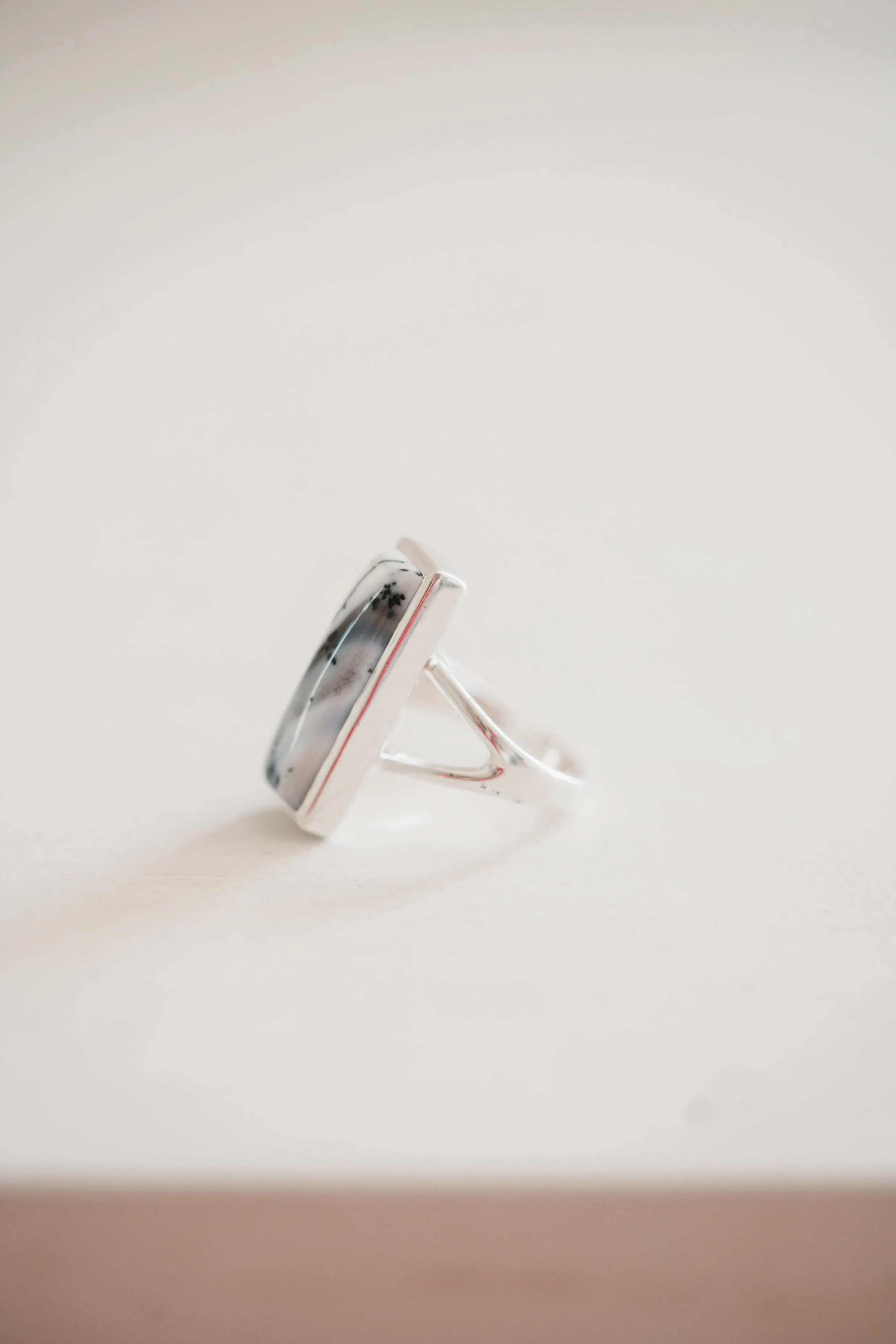 Mally Ring | Dendritic Opal sold by Goldie Lew product image thumbnail 2