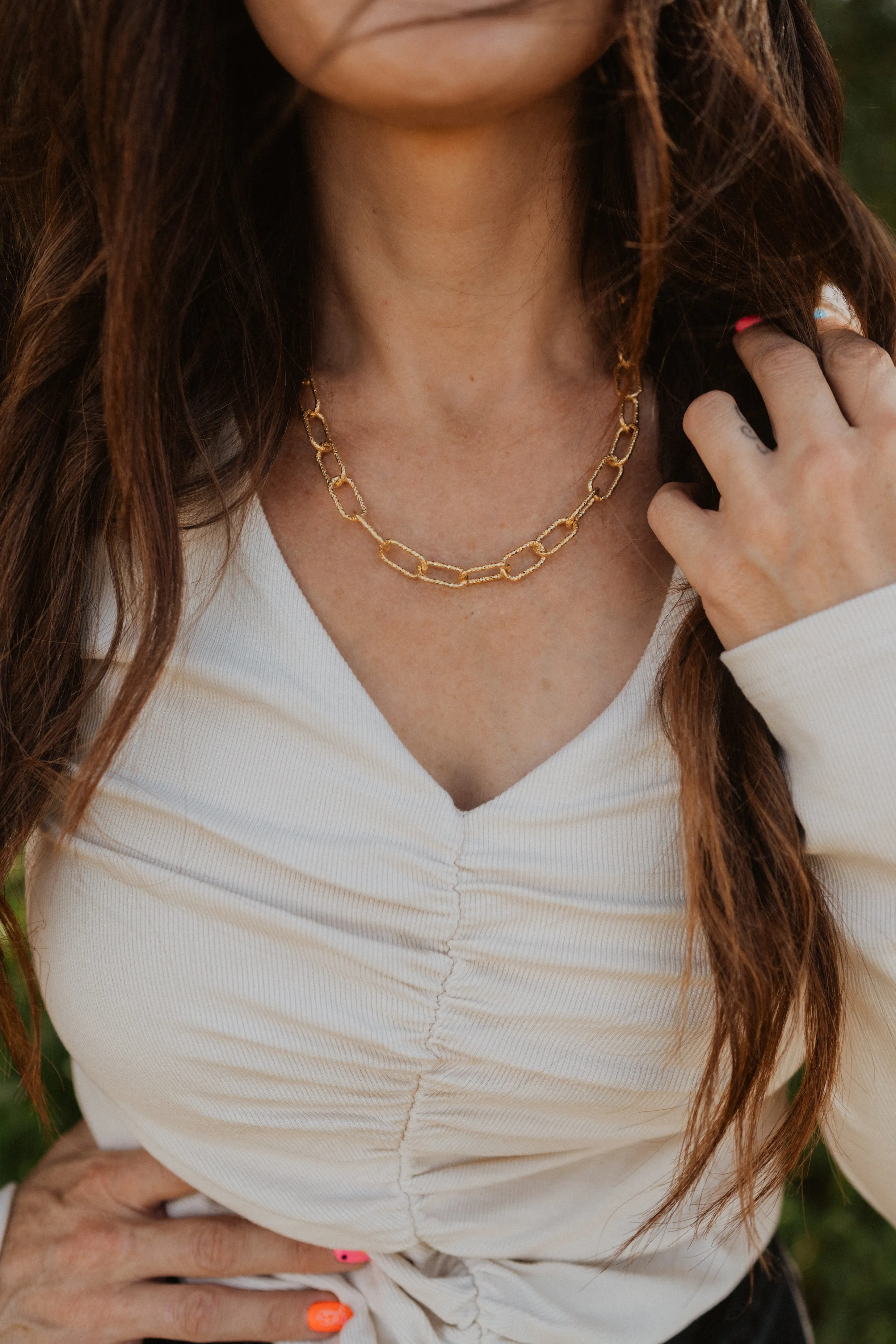 Duana Necklace | Gold sold by Goldie Lew