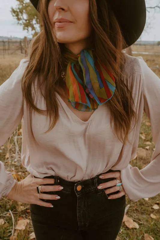 Color My Heart Wild Rag sold by Goldie Lew