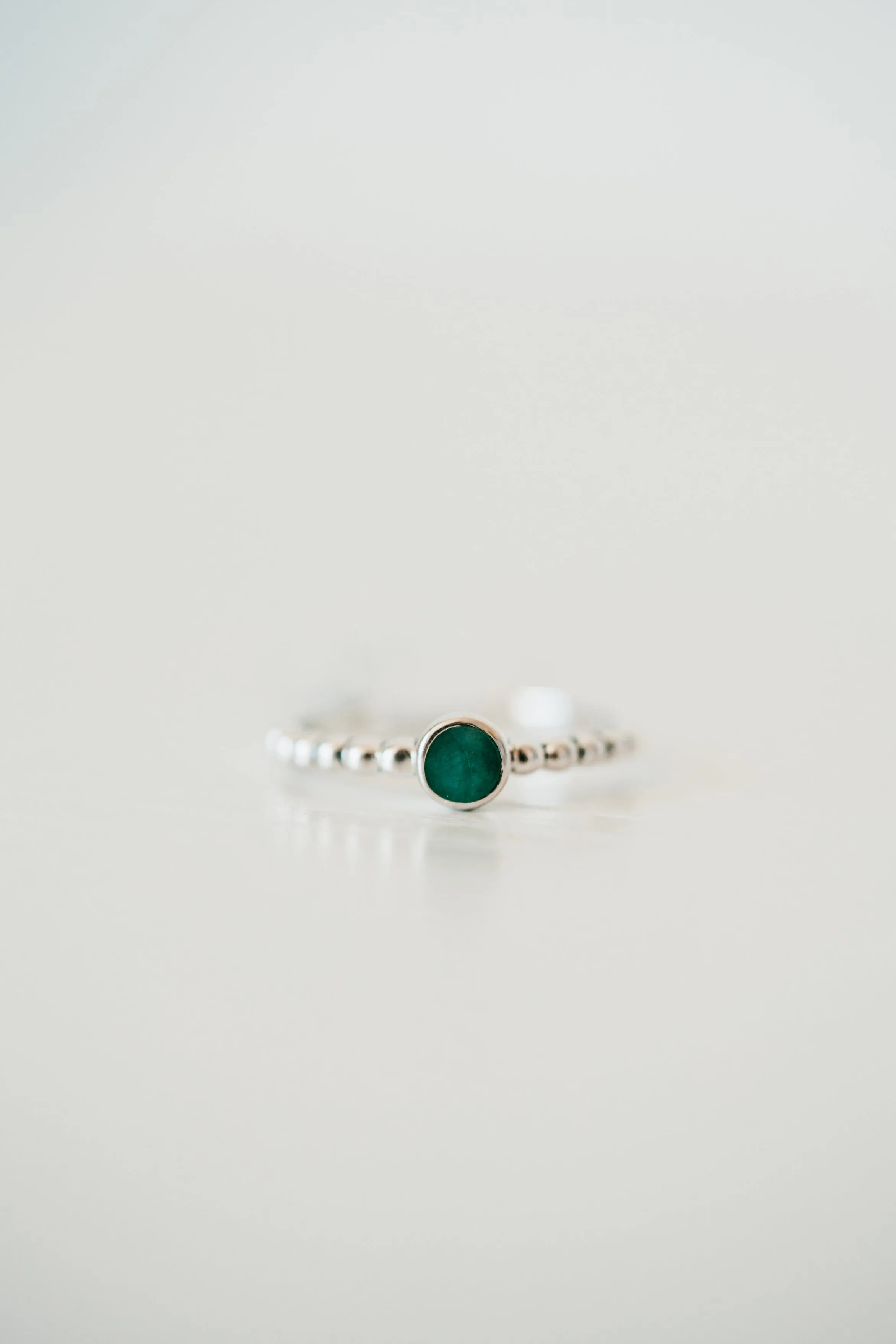 Chanel Ring | Emerald sold by Goldie Lew