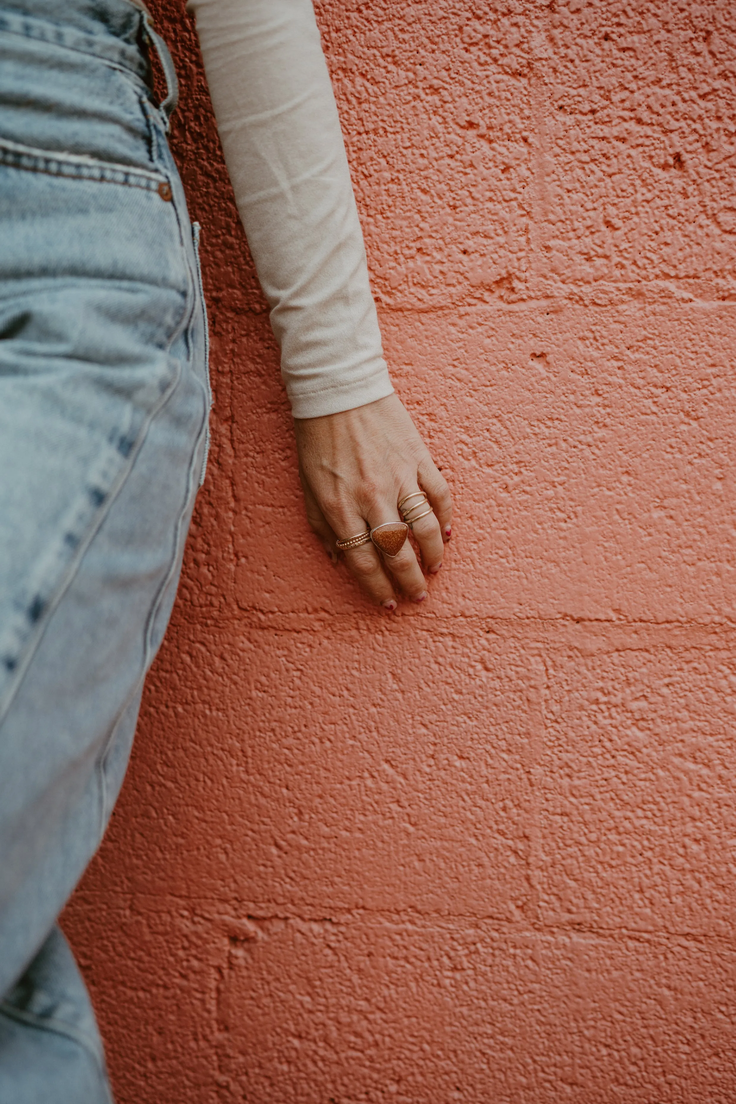 Zinnia Ring | Red Sun Sitara sold by Goldie Lew product image thumbnail 5