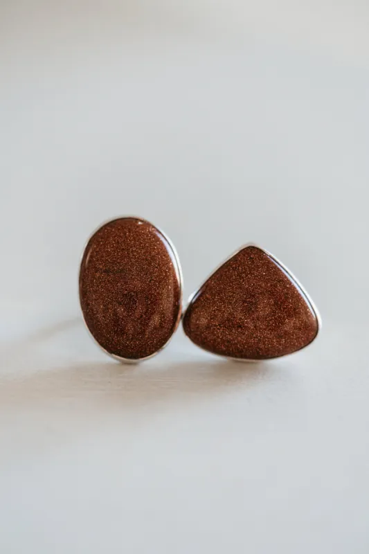 Zinnia Ring | Red Sun Sitara sold by Goldie Lew