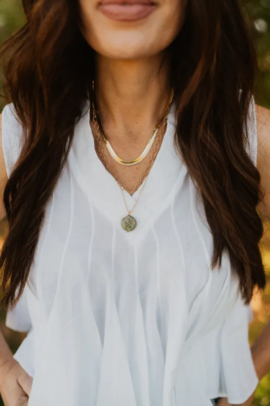 Bluesy Necklace Set - FINAL SALE sold by Goldie Lew