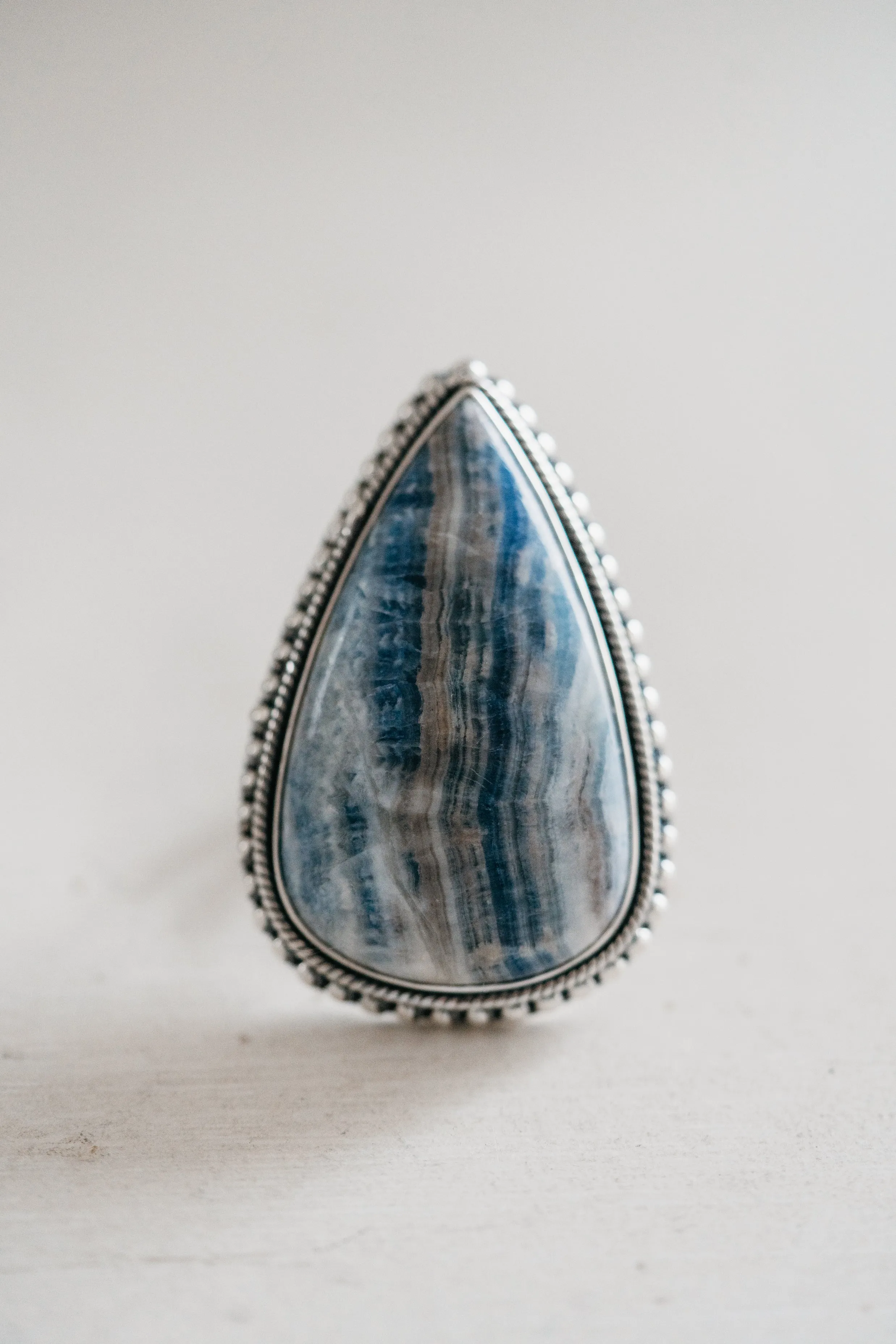 Betsy Ring | Blue Rhodochrosite sold by Goldie Lew product image thumbnail 4