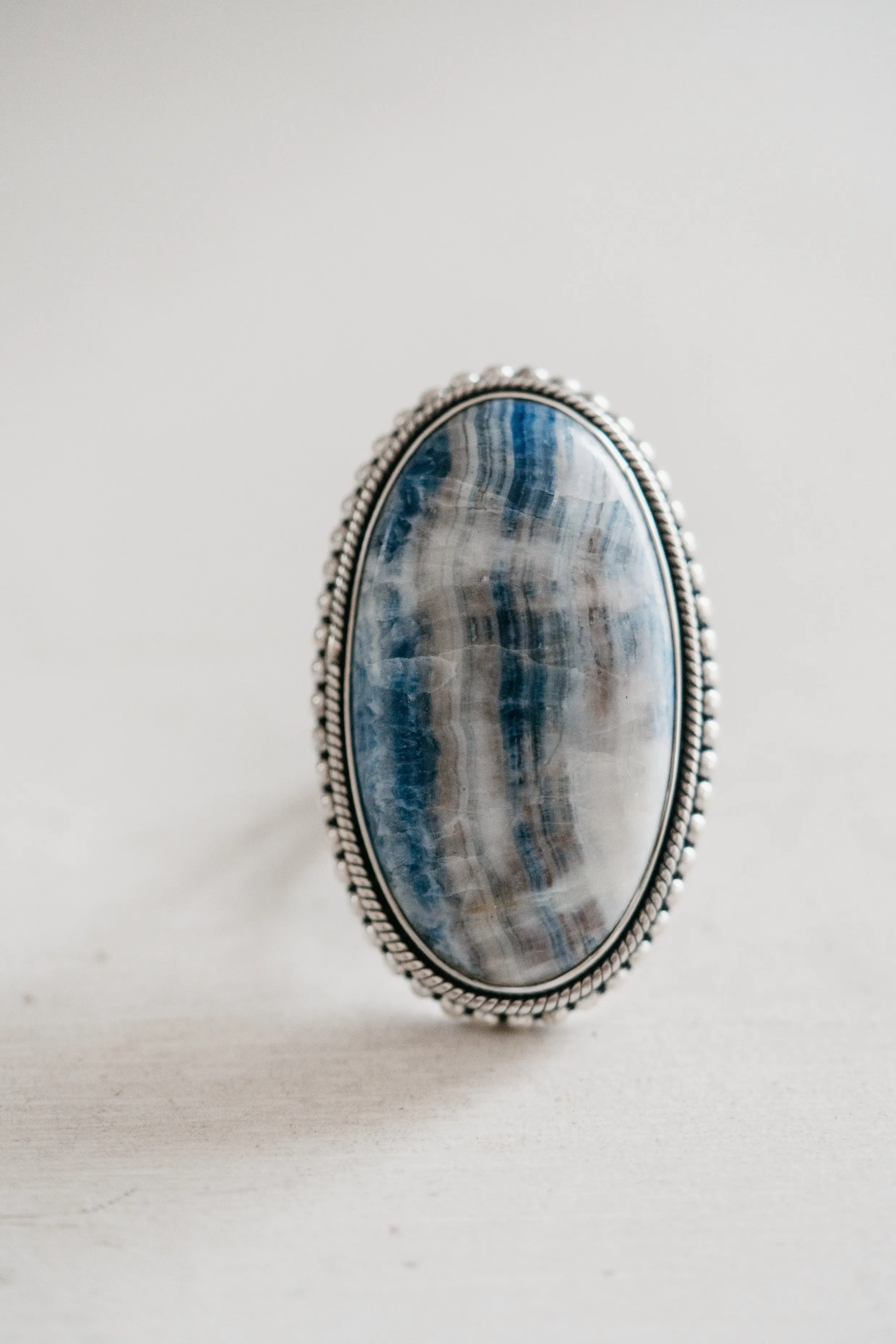 Betsy Ring | Blue Rhodochrosite sold by Goldie Lew product image thumbnail 3