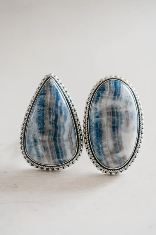 Betsy Ring | Blue Rhodochrosite sold by Goldie Lew