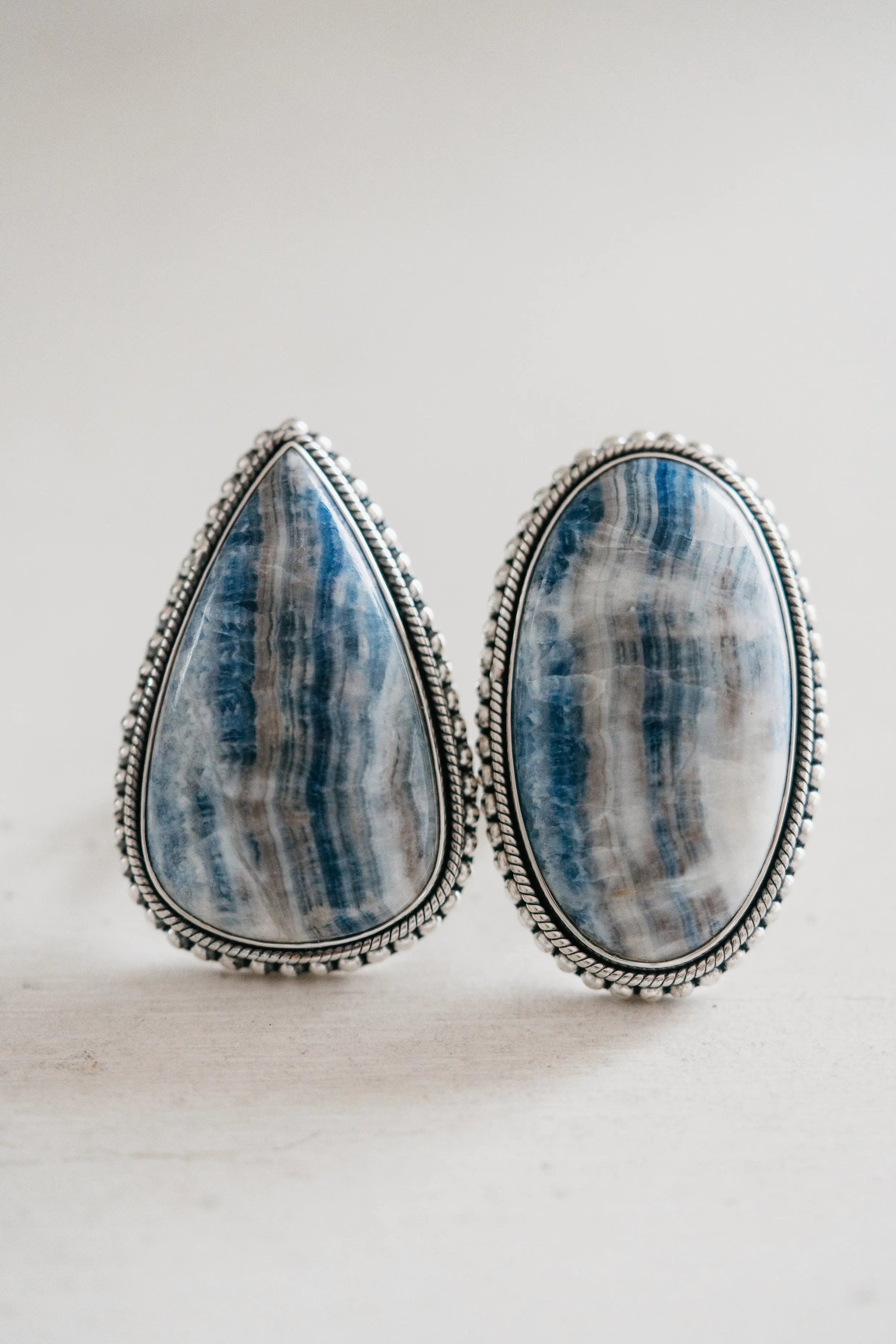 Betsy Ring | Blue Rhodochrosite sold by Goldie Lew