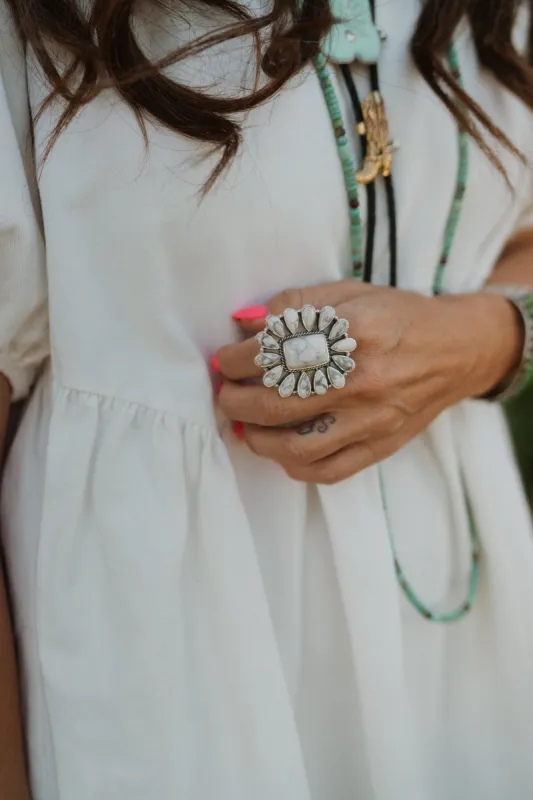Scout Ring | Howlite sold by Goldie Lew