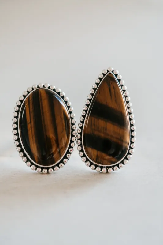 Betsy Ring | Tiger's Eye sold by Goldie Lew