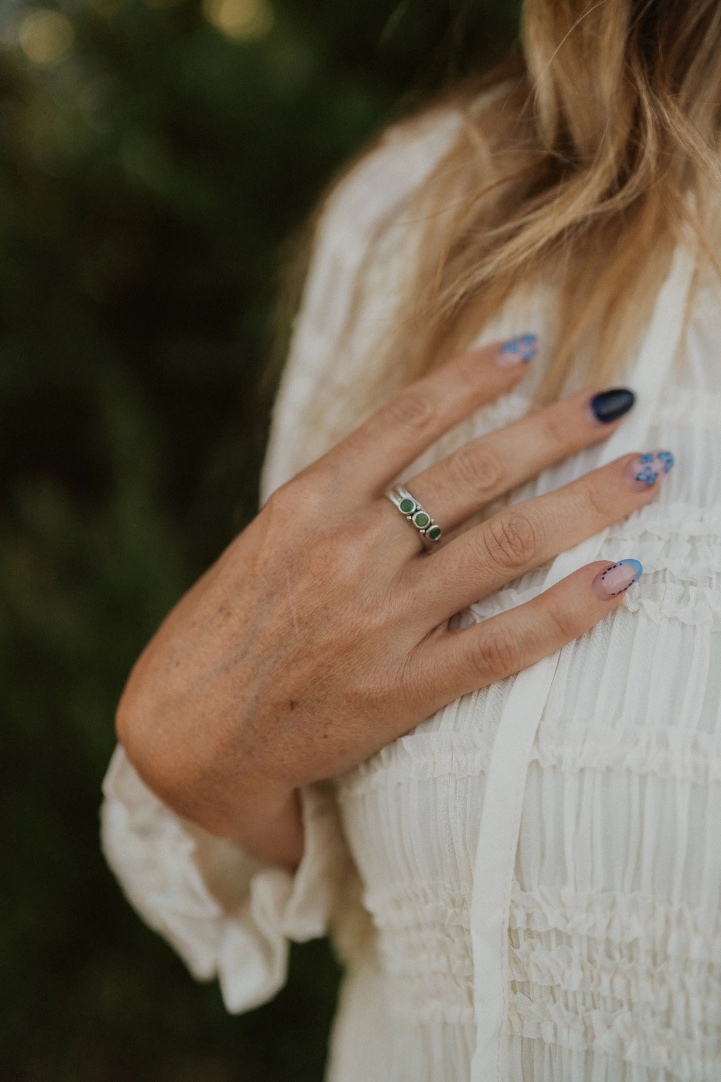 Zara Ring | Emerald sold by Goldie Lew