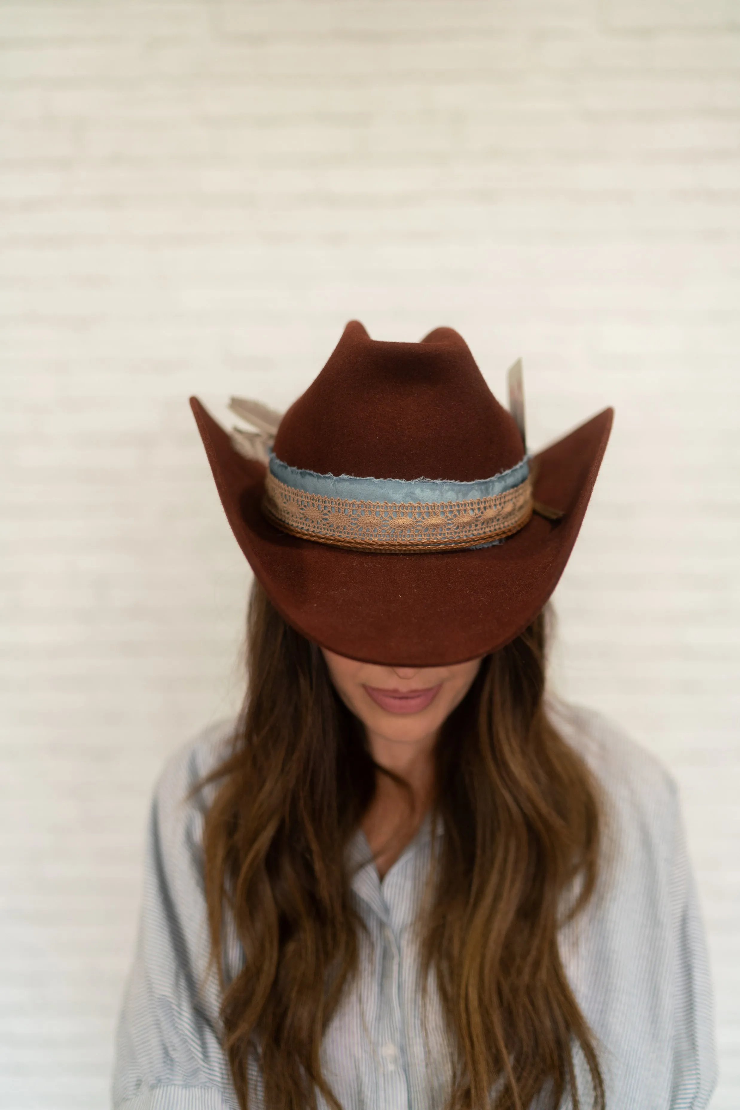 Burnished Copper Hat sold by Goldie Lew product image thumbnail 3