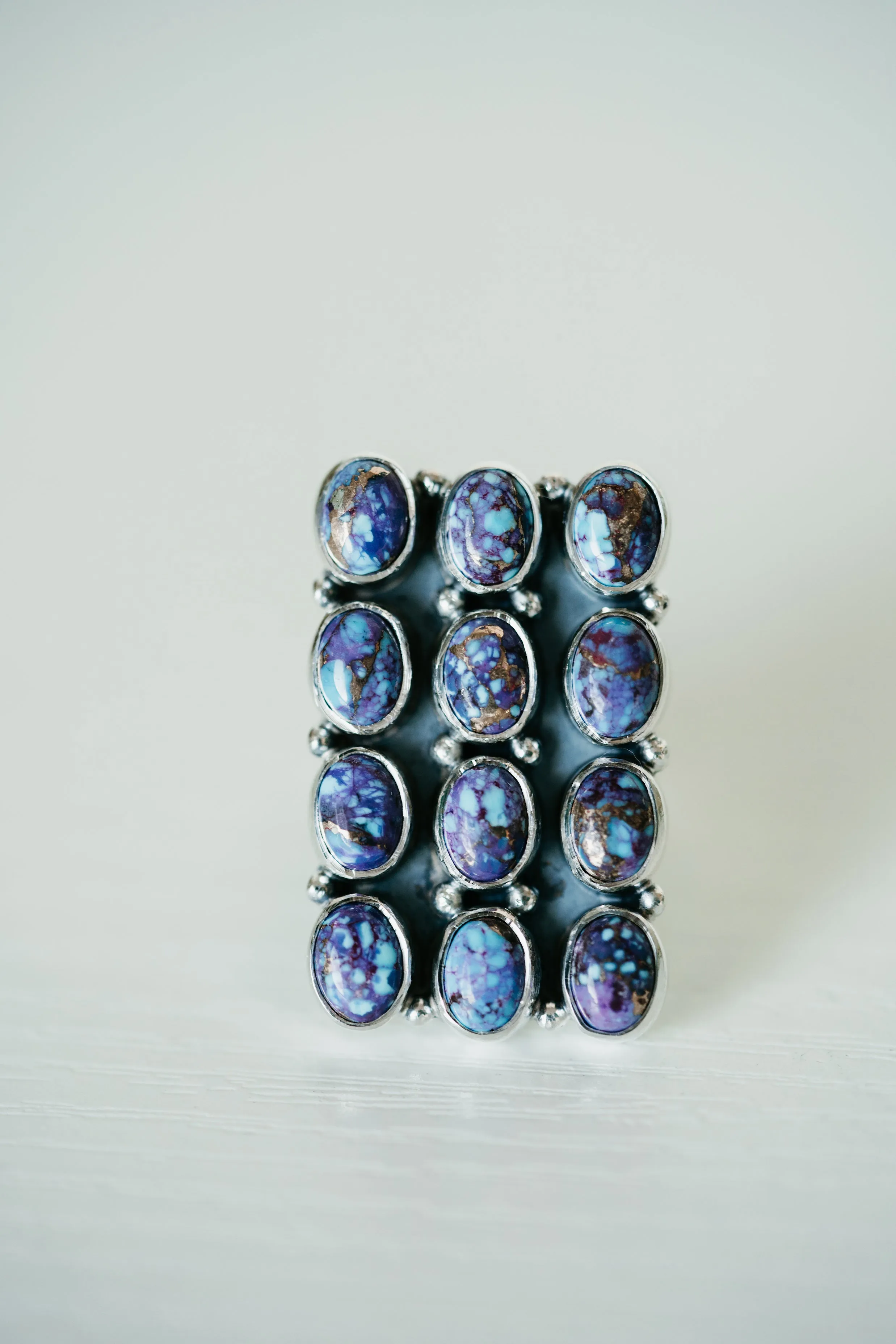 Aiko Ring | Purple Spiny Turquoise sold by Goldie Lew