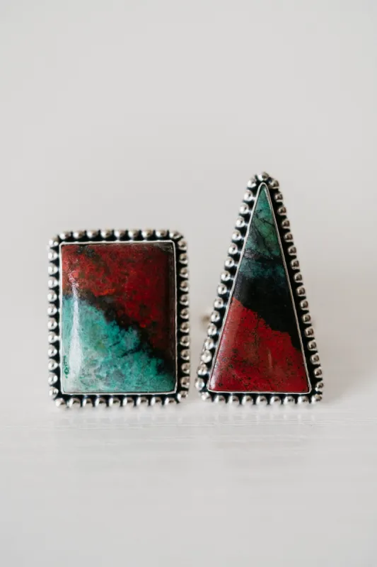 Marquita Ring | Sonoran Sunset Jasper | Single Band sold by Goldie Lew