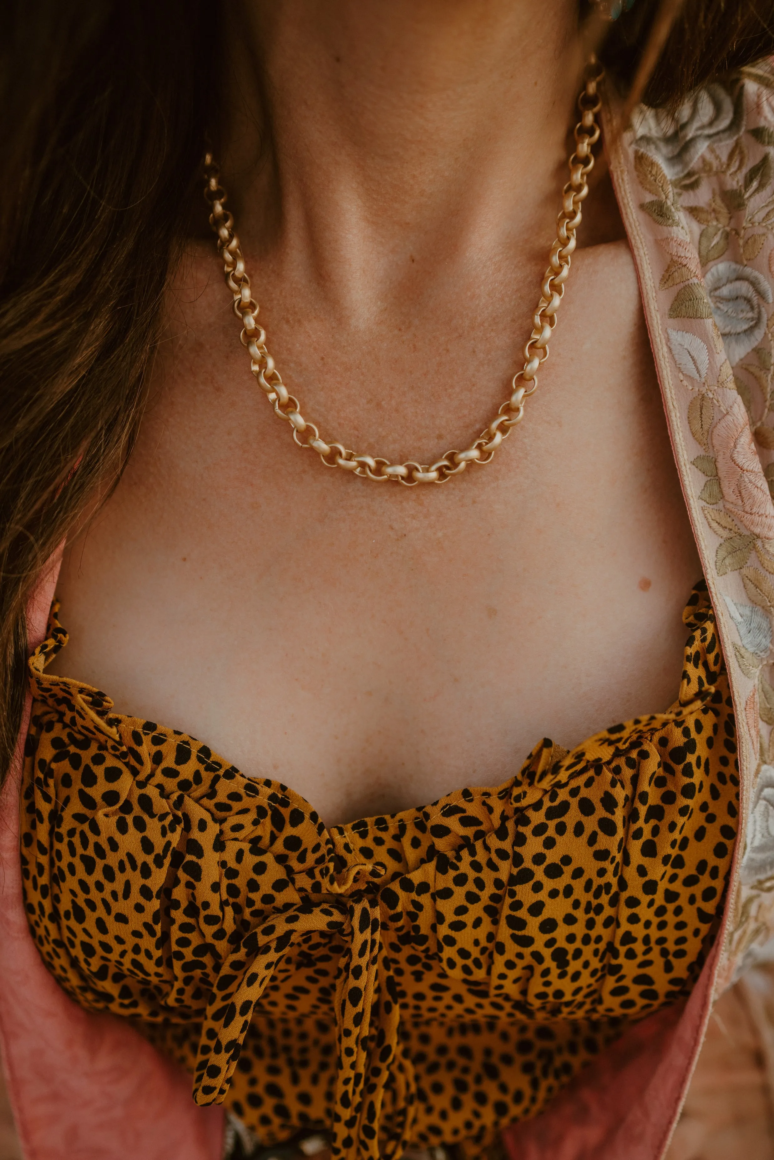 Chunky Gold Choker | #6 sold by Goldie Lew product image thumbnail 3