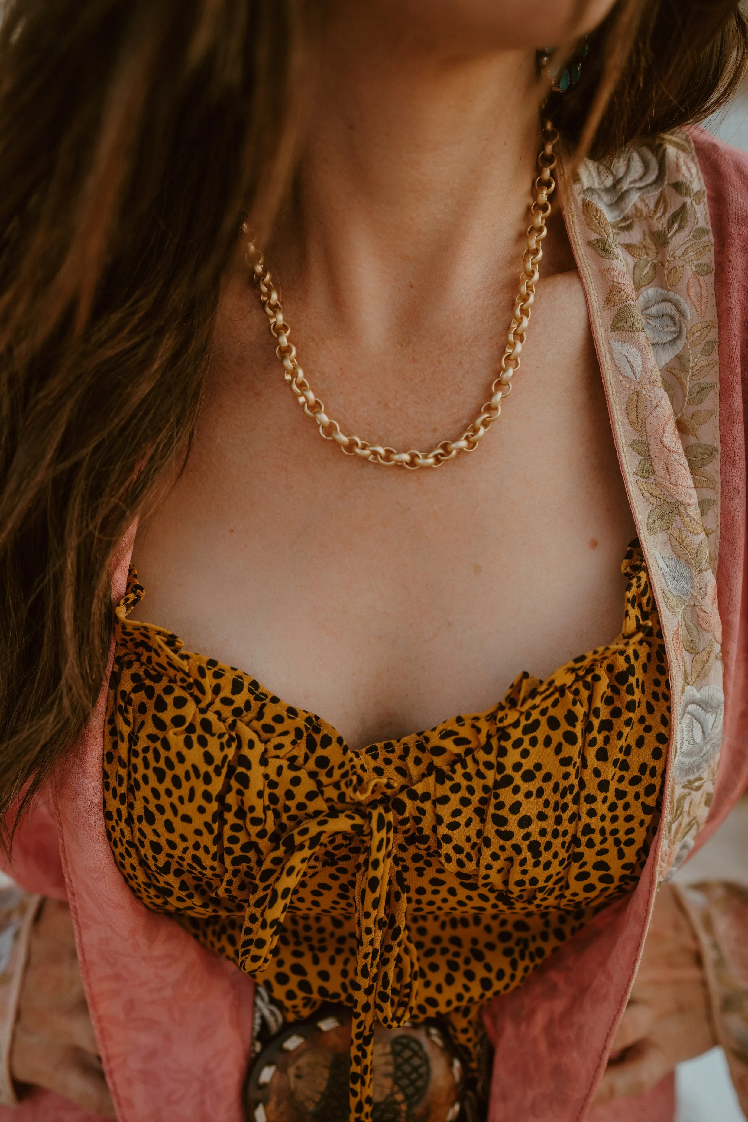 Chunky Gold Choker | #6 sold by Goldie Lew