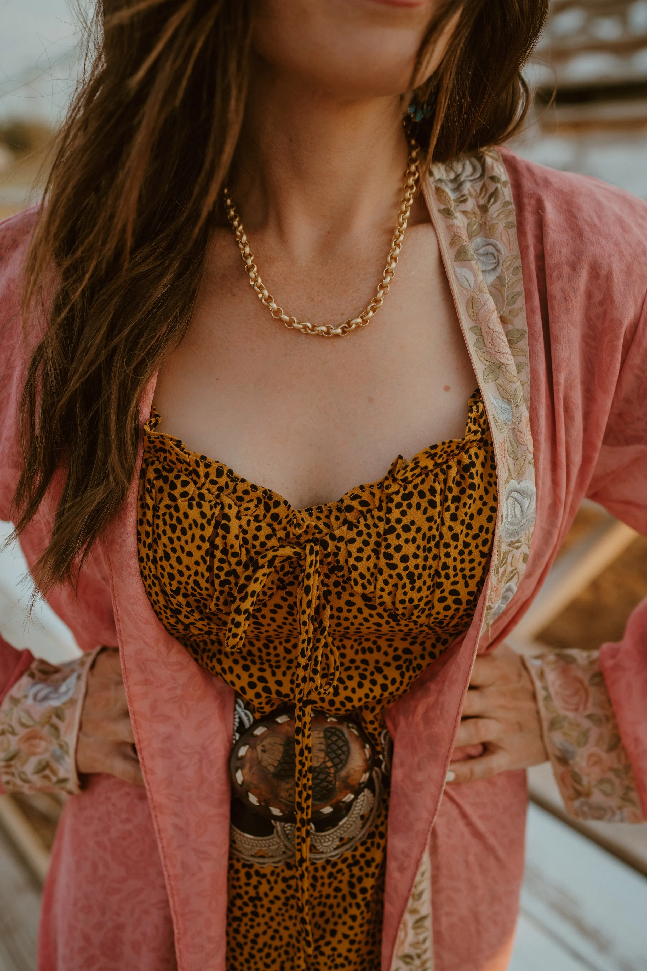 Chunky Gold Choker | #6 sold by Goldie Lew product image thumbnail 2