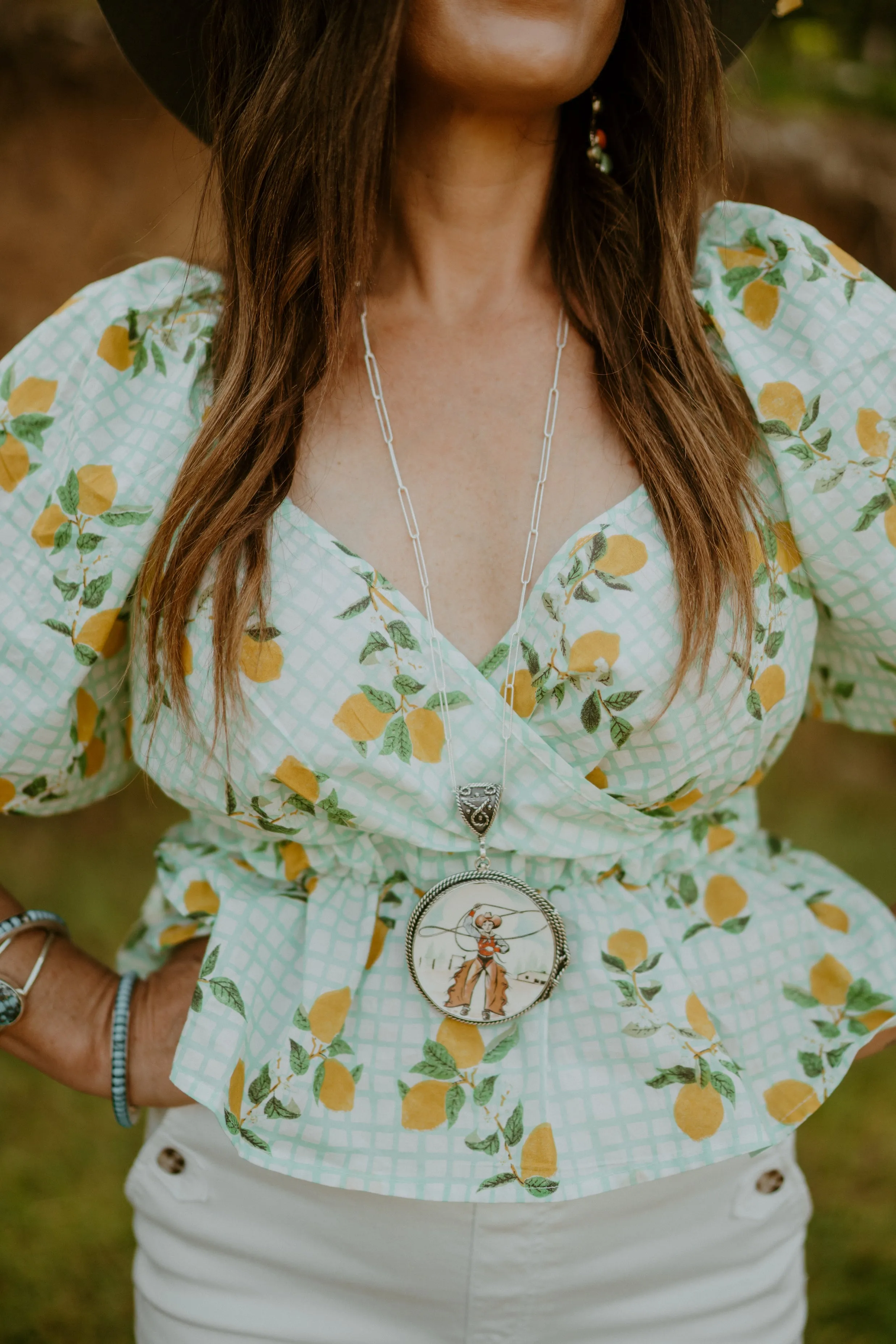 Rop Em' Cowboy Necklace sold by Goldie Lew product image thumbnail 2