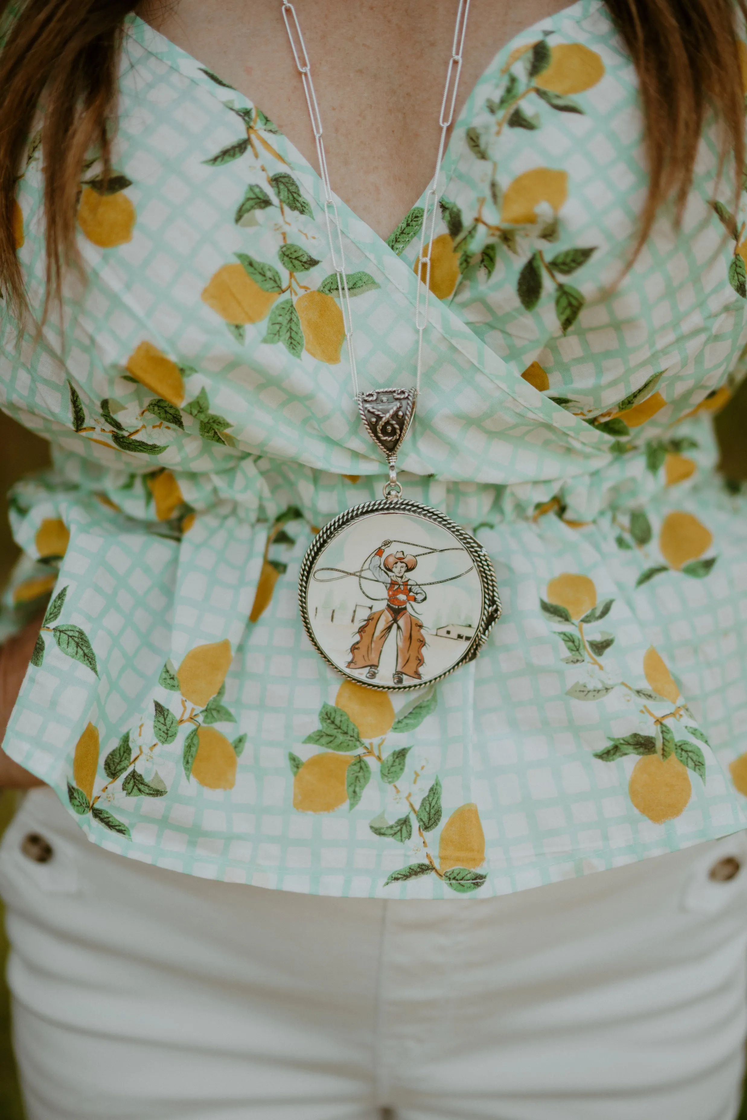 Rop Em' Cowboy Necklace sold by Goldie Lew product image thumbnail 3