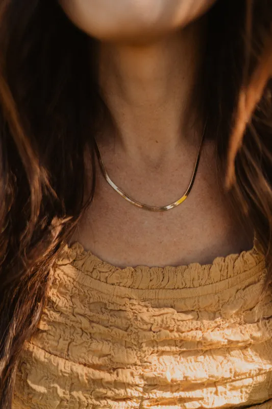 Juney Necklace | Gold Filled sold by Goldie Lew