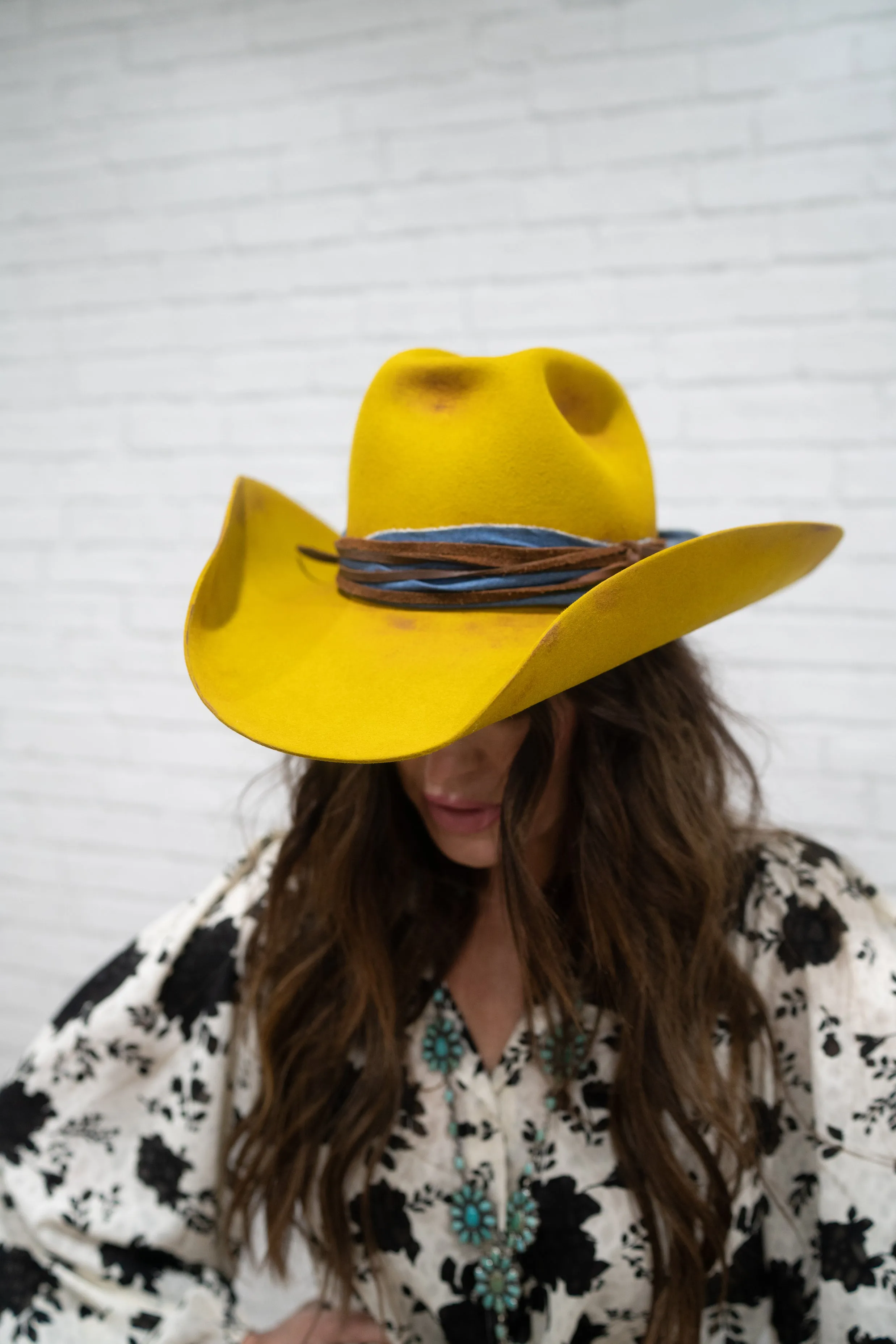Mustard Hat | Hat Band sold by Goldie Lew product image thumbnail 3